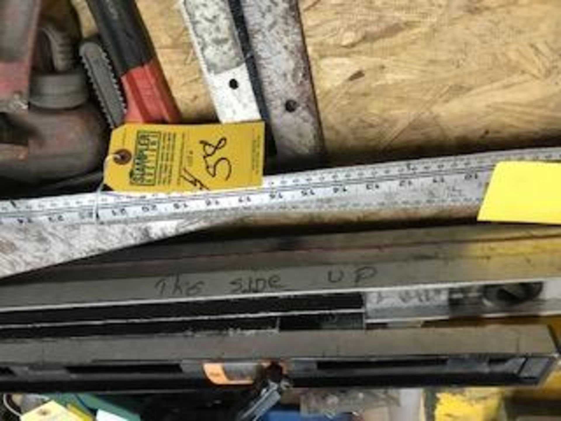 ASSORTED STEEL RULERS