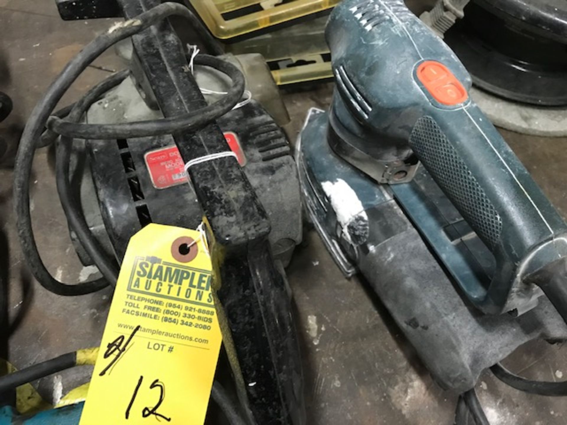 PIECES - 1- SEARS 315-17321 PLANER / 1- PP-630 SANDER