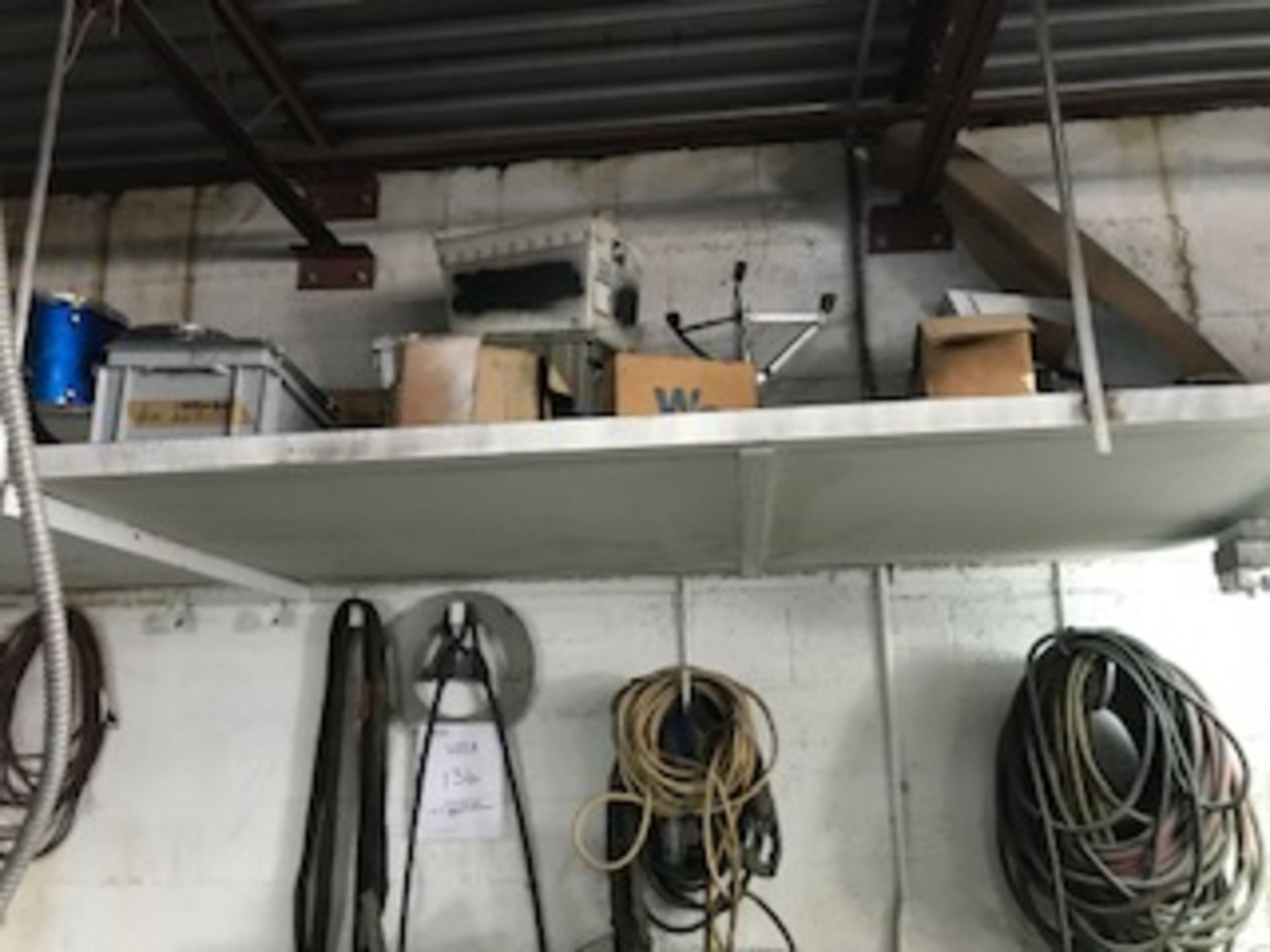 LOT CONTENTS OF LOFT - COOLERS, TIRES, WIRE FEEDERS, ETC (NO DRUMS / NO PERSONAL EFFECTS) - Image 3 of 5