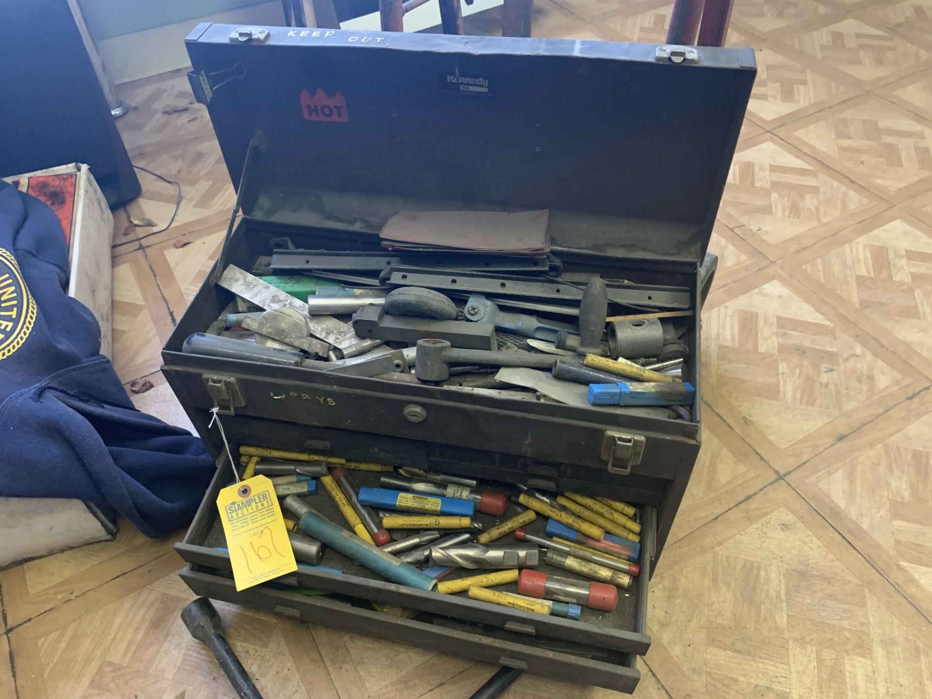 TOOL BOX WITH CONTENTS