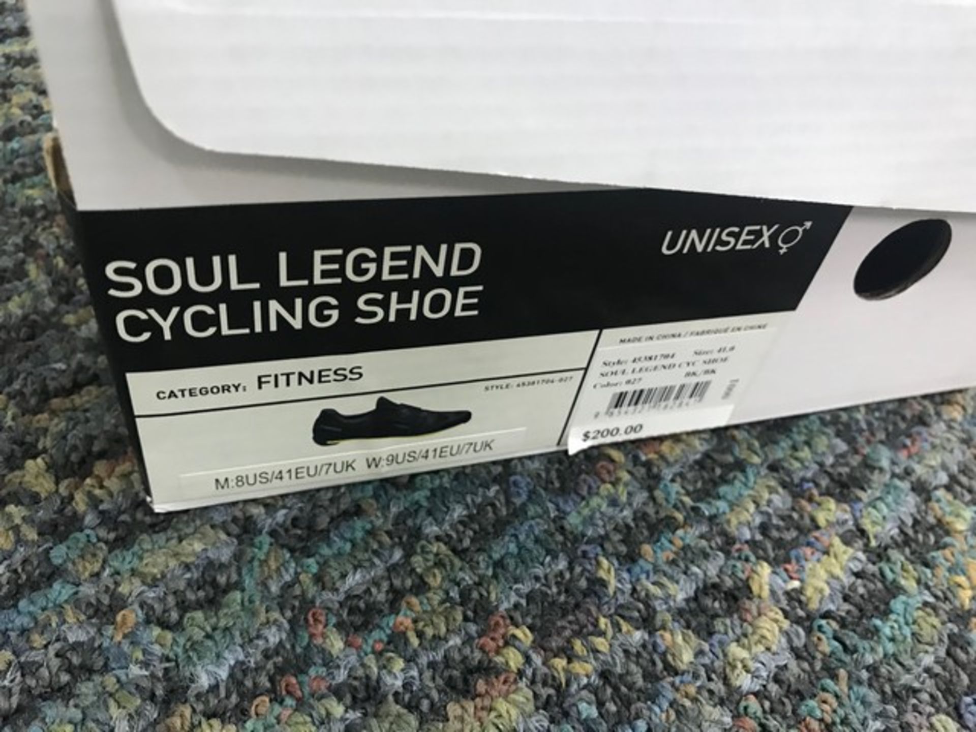 PAIR SOUL CYCLE SHOES - UNISEX - SIZE 41 / SIZE 44 - Image 2 of 6