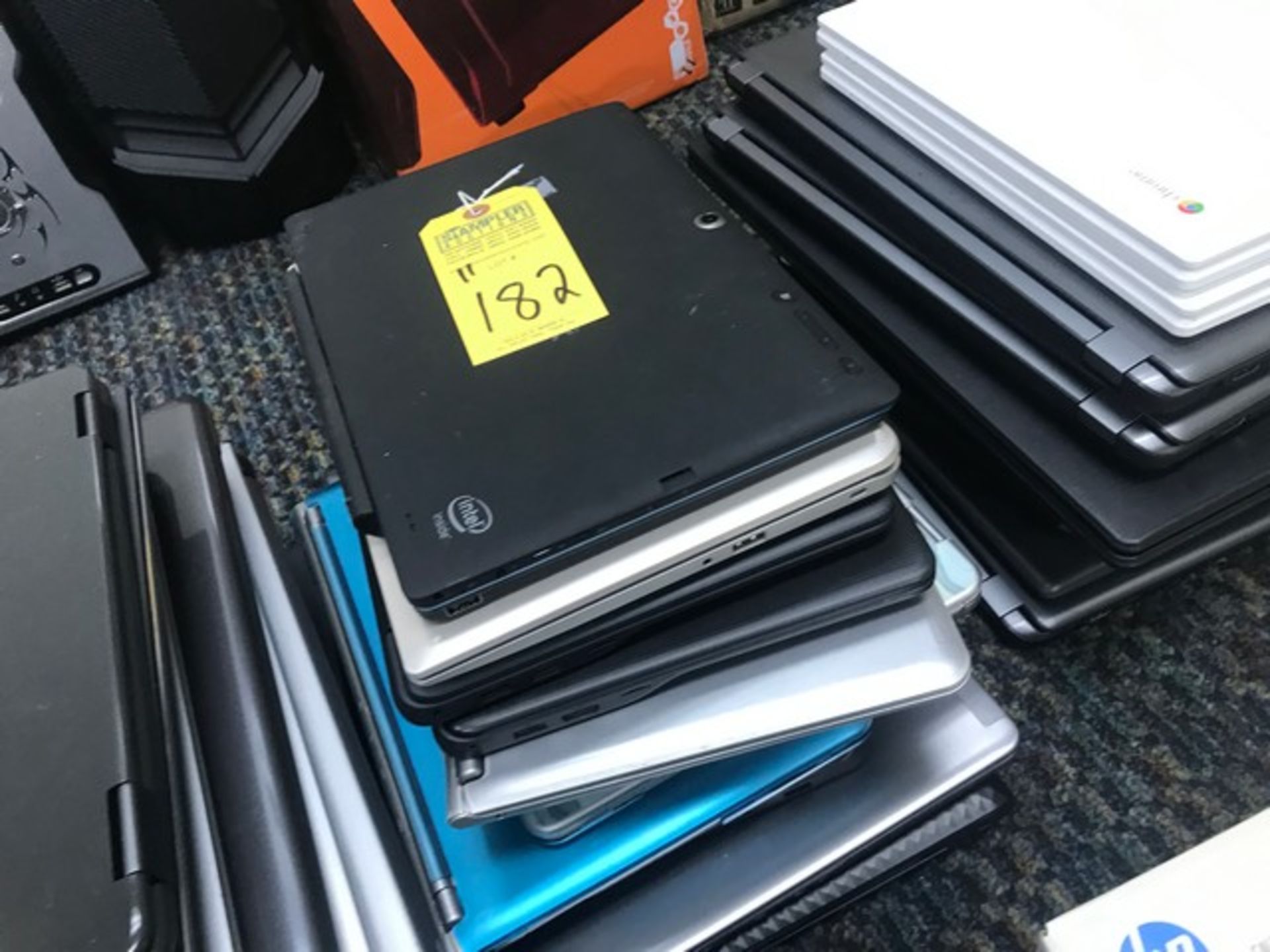 ASSORTED LAPTOP COMPUTERS - SAMSUNG, TOSHIBA, INTEL, ETC