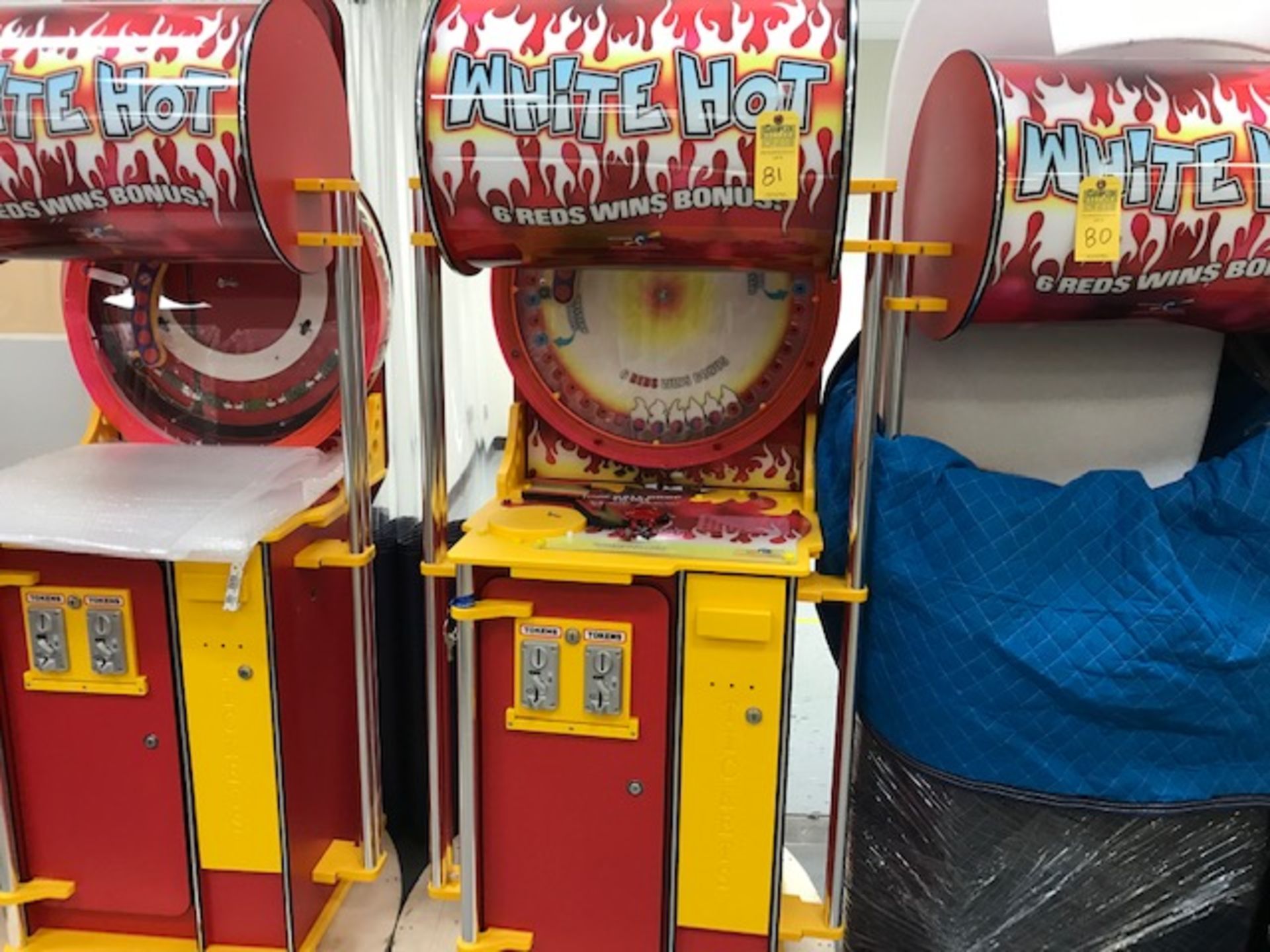 WHITE HOT BONUS SPIN MACHINE (NO BOARDS)