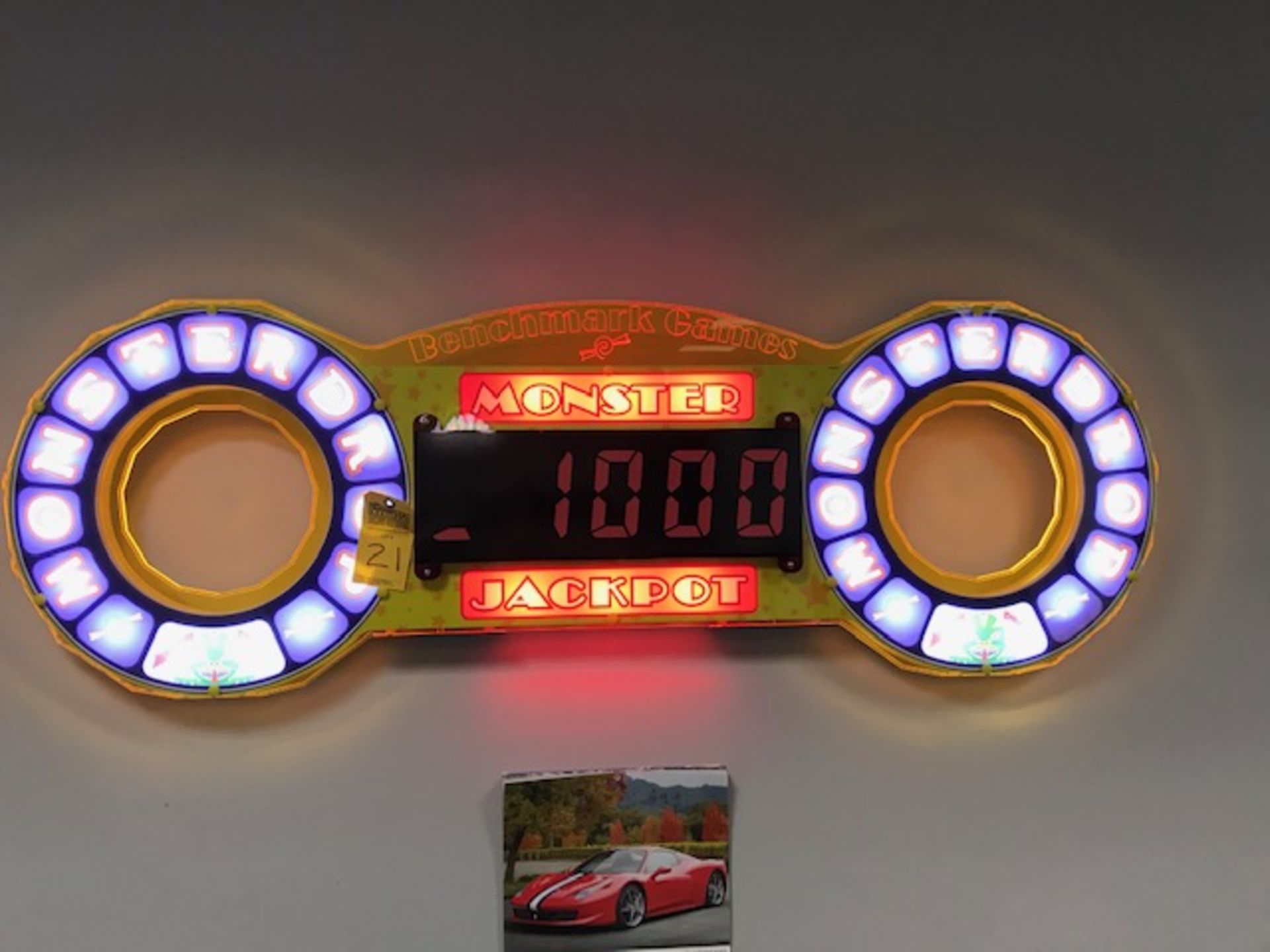 MONSTER JACKPOT SIGN