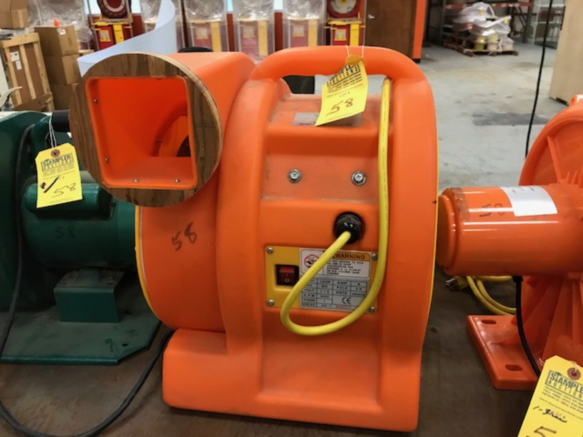 ASSORTED SIZE BLOWERS / DRYERS