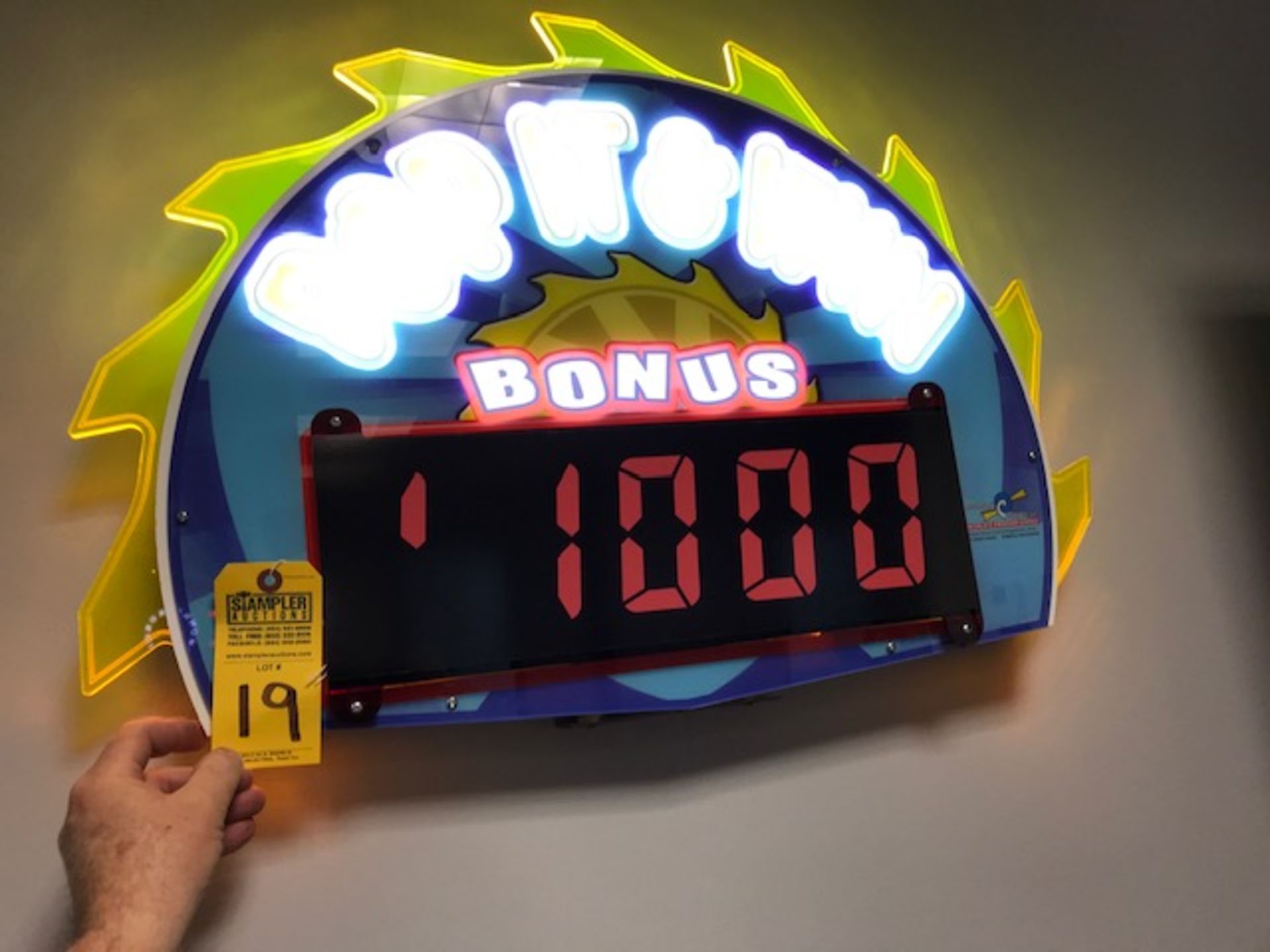 POP-IT & WIN BONUS SIGN