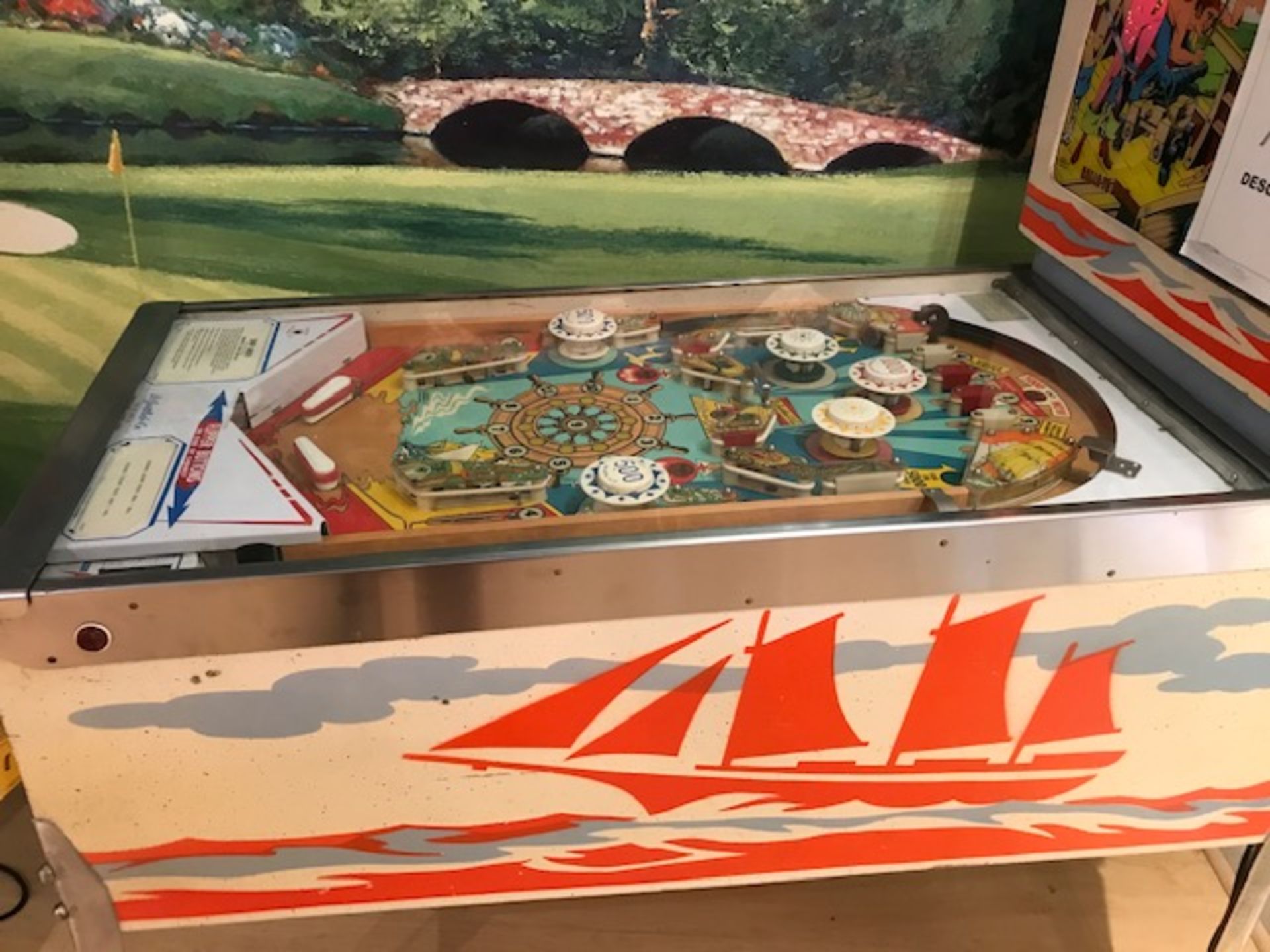 D GOTTLIEB & CO SHIP AHOY PINBALL MACHINE - SERIAL No 079 - Image 3 of 3