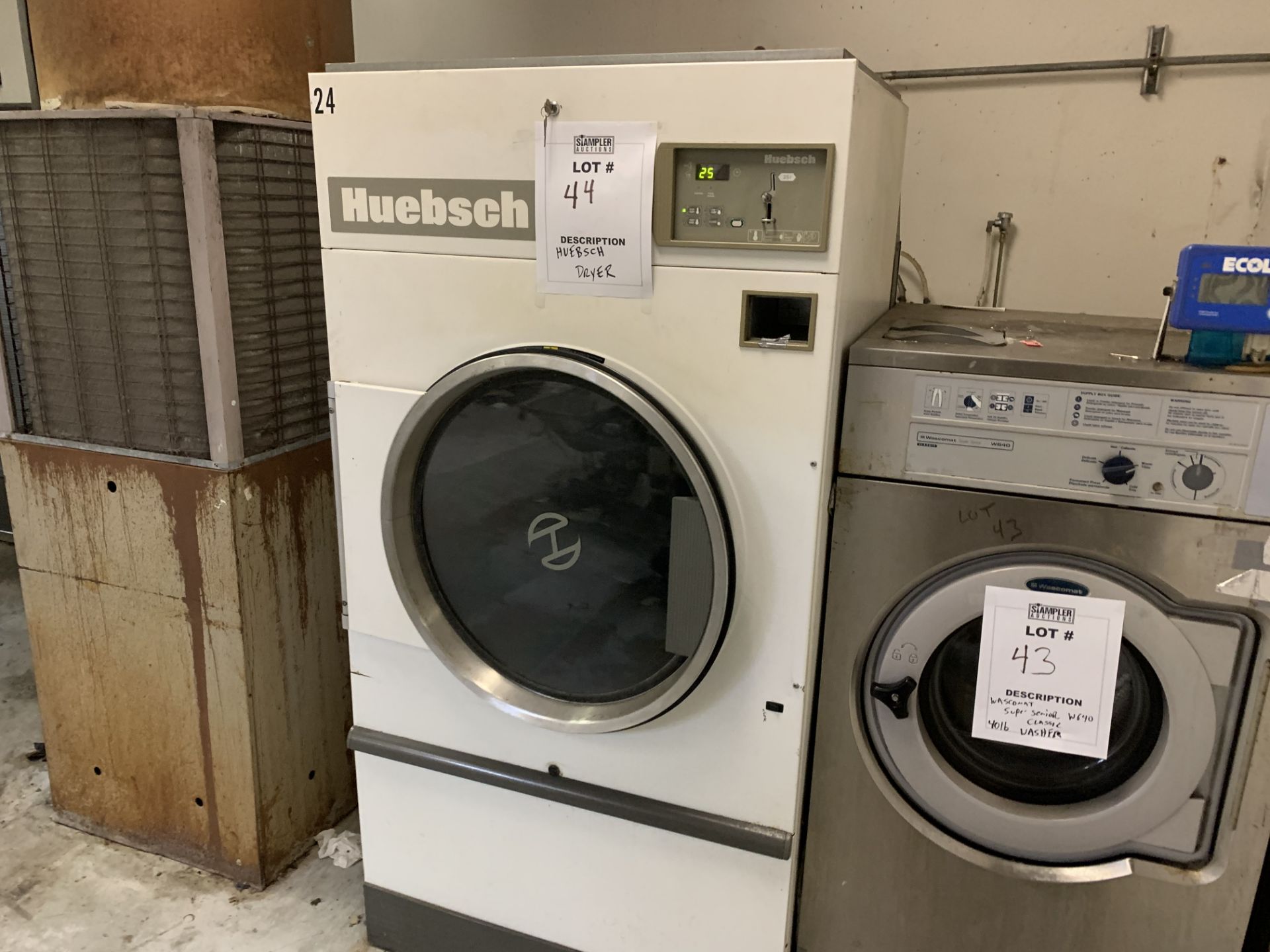 HUEBSCH HT050NBCBIG1W07 DRYER - LP GAS - SERIAL No. 0410002368