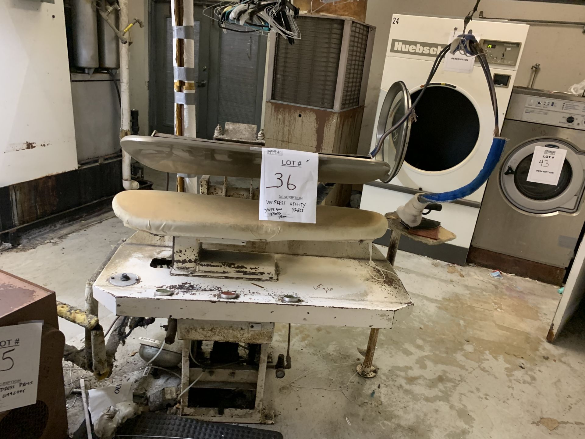 UNIPRESS UTILITY PRESS WITH UPR500 KYOTO IRON