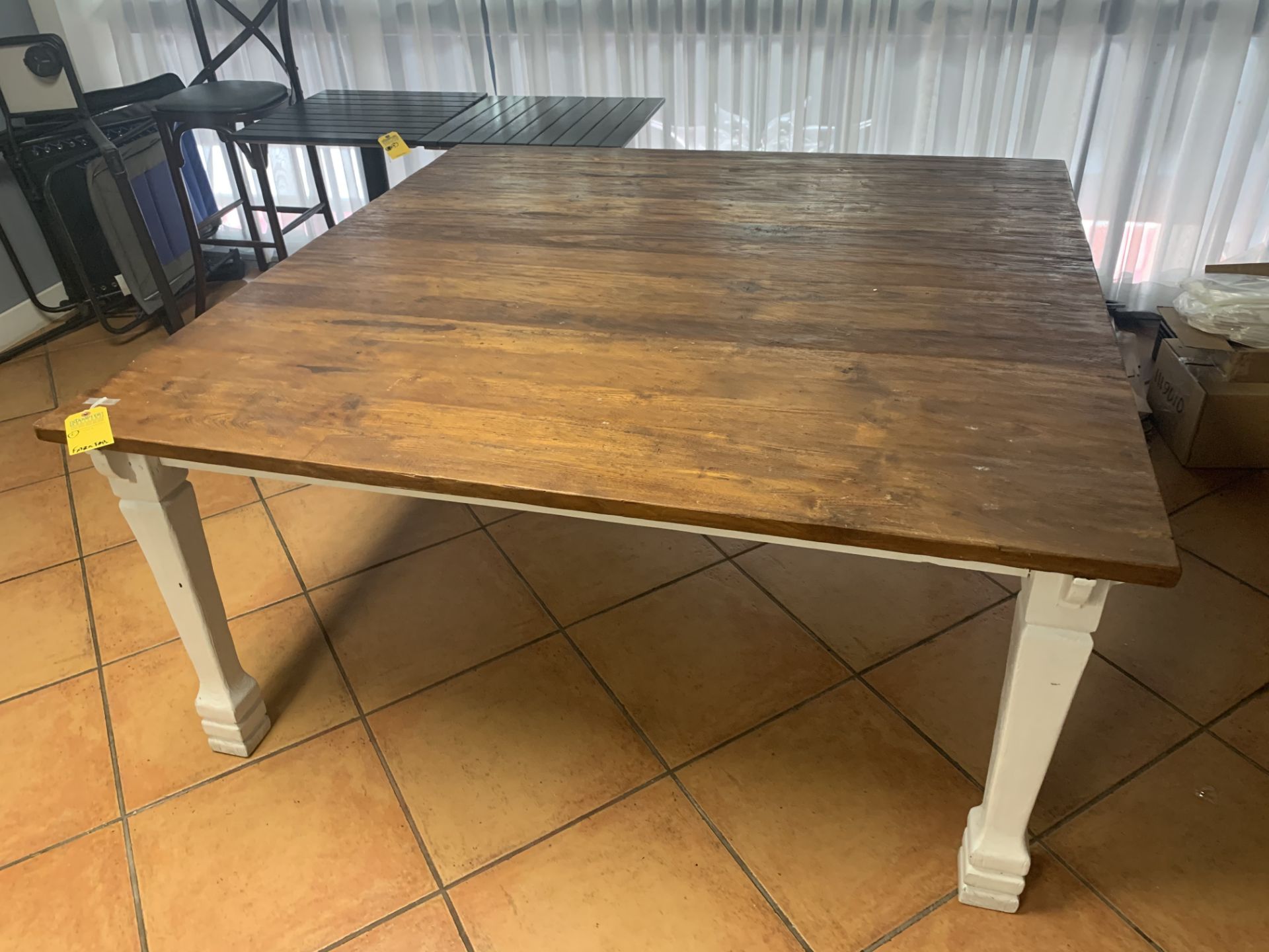 FRENCH FARM TABLE - 62''x62''