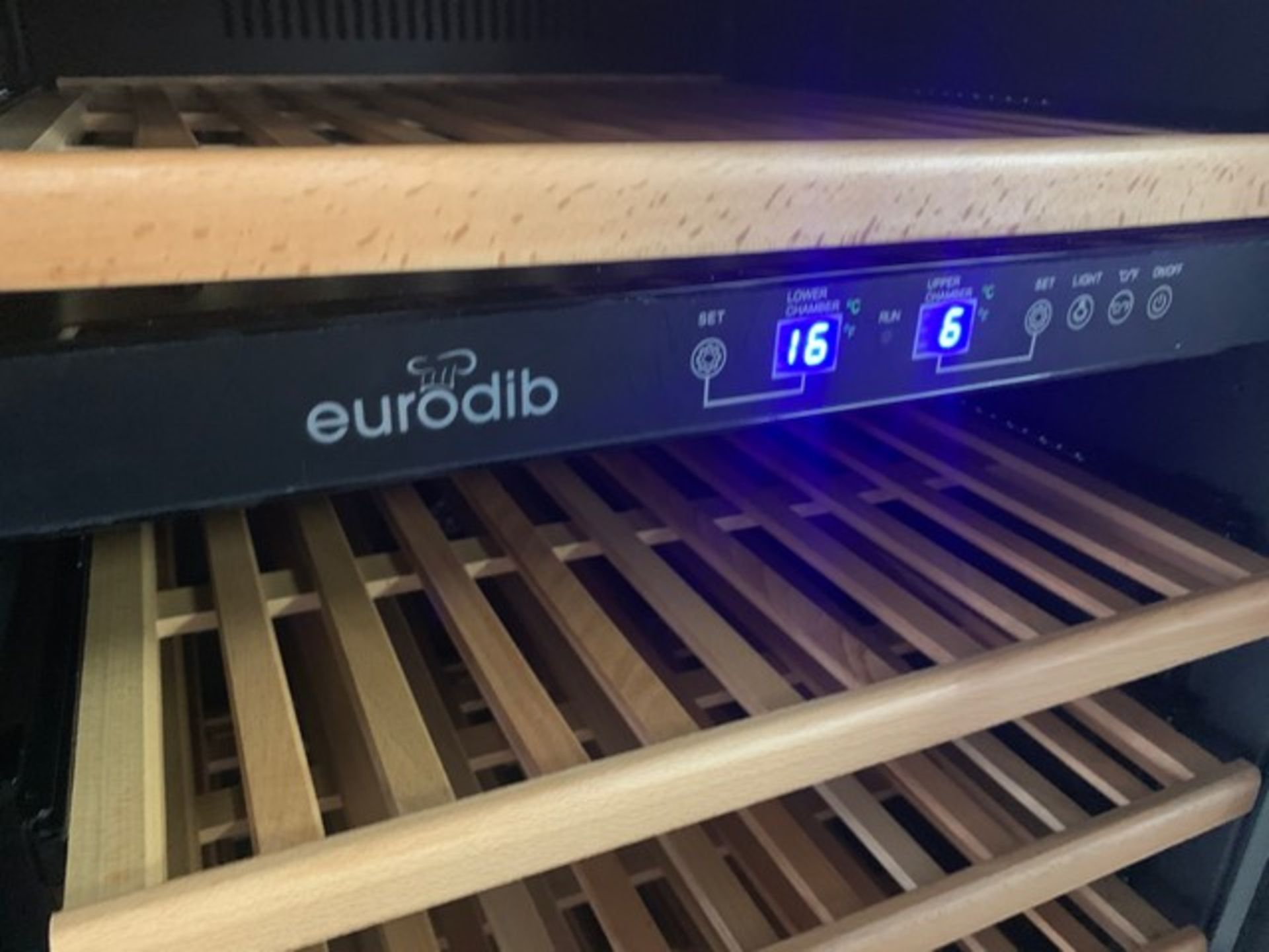 EURODIB USF-168D DIGITAL CONTROL WINE COOLER - Image 4 of 5