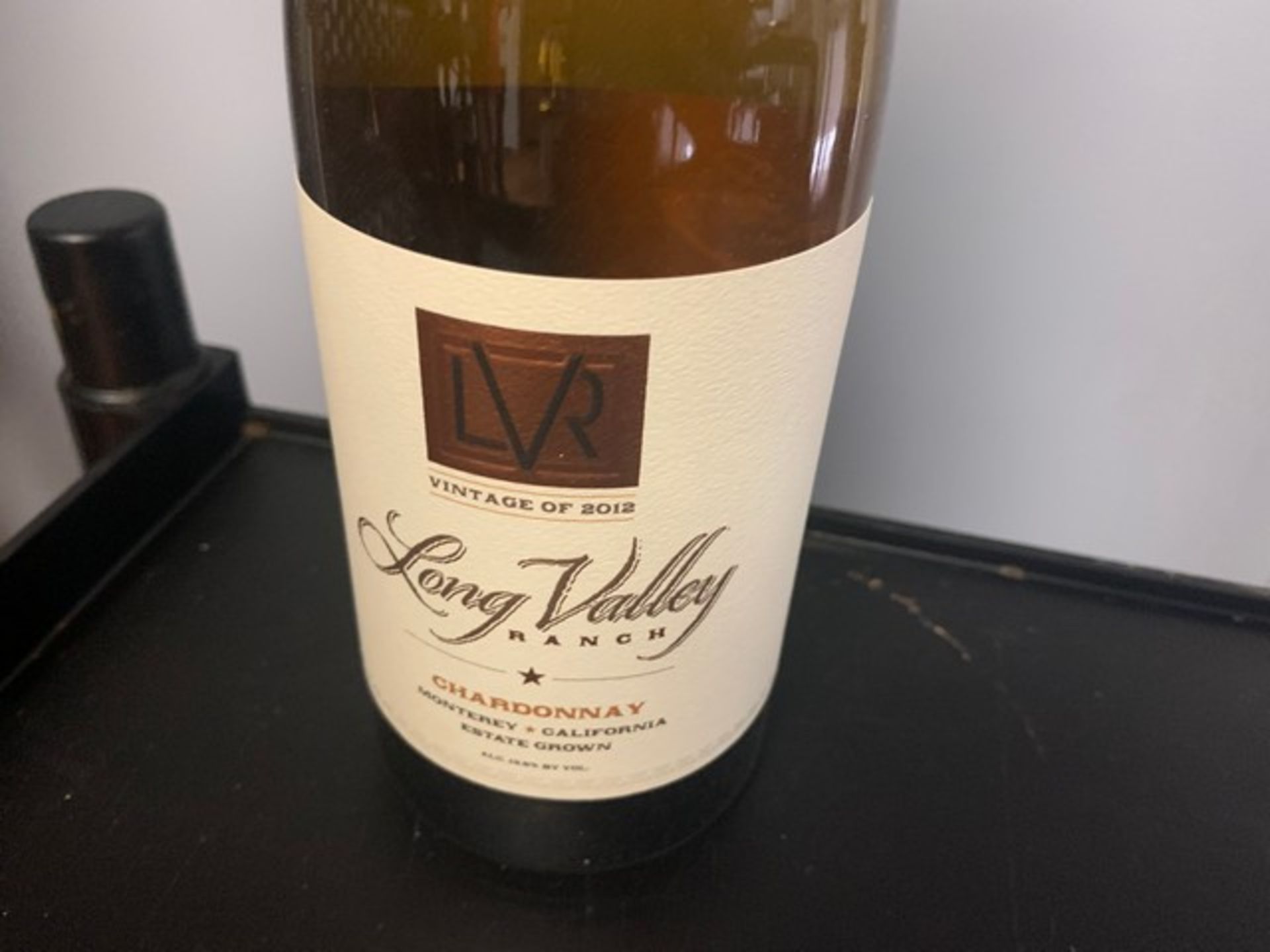 BOTTLES 2012 LONG VALLEY RANCH CHARDONNAY - 750ml - Image 2 of 2