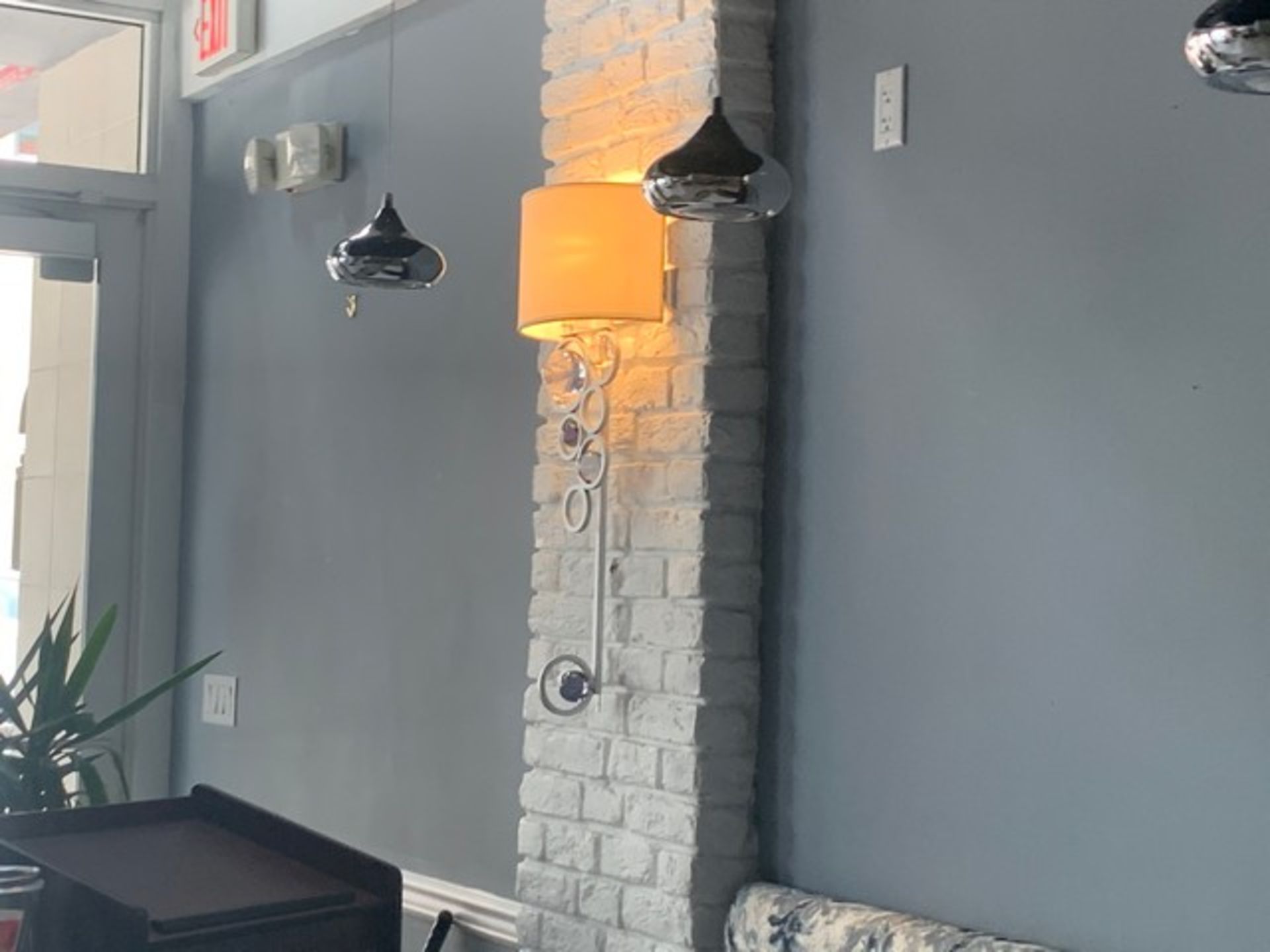 DUAL BULB WALL SCONCES - Image 2 of 4