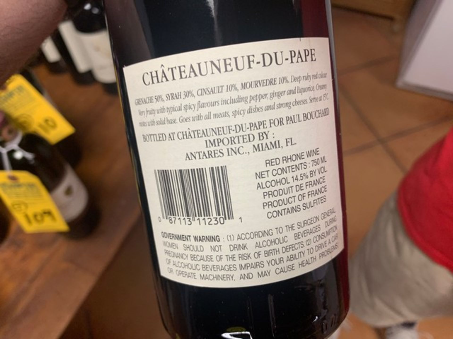 BOTTLES 2016 PAUL BOUCHARD & CIE CHATEAU NEUF DU PAPE - 750ml - Image 4 of 4