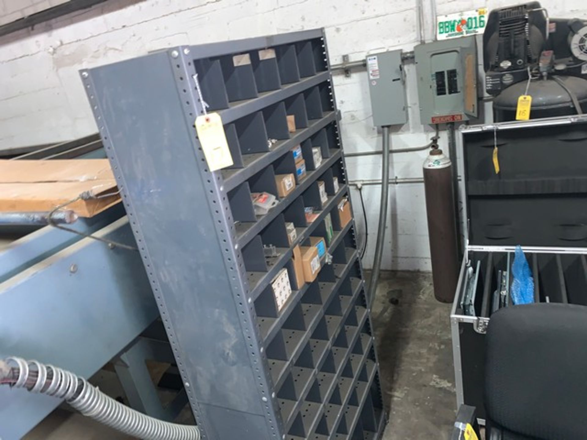 HARDWARE CABINET WITH CONTENTS