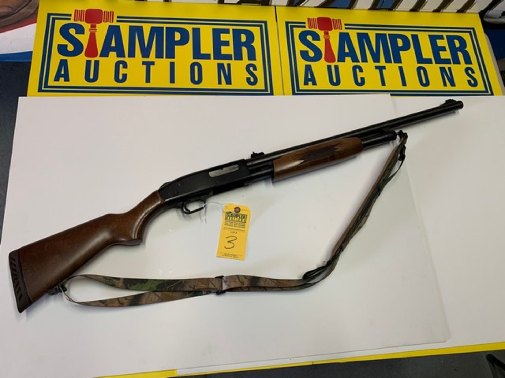 MOSSBERG 500A SHOTGUN - 12G - SINGLE SHOT - 24'' BARREL - SERIAL No. L741799 (FOB HOLLYWOOD, FL)