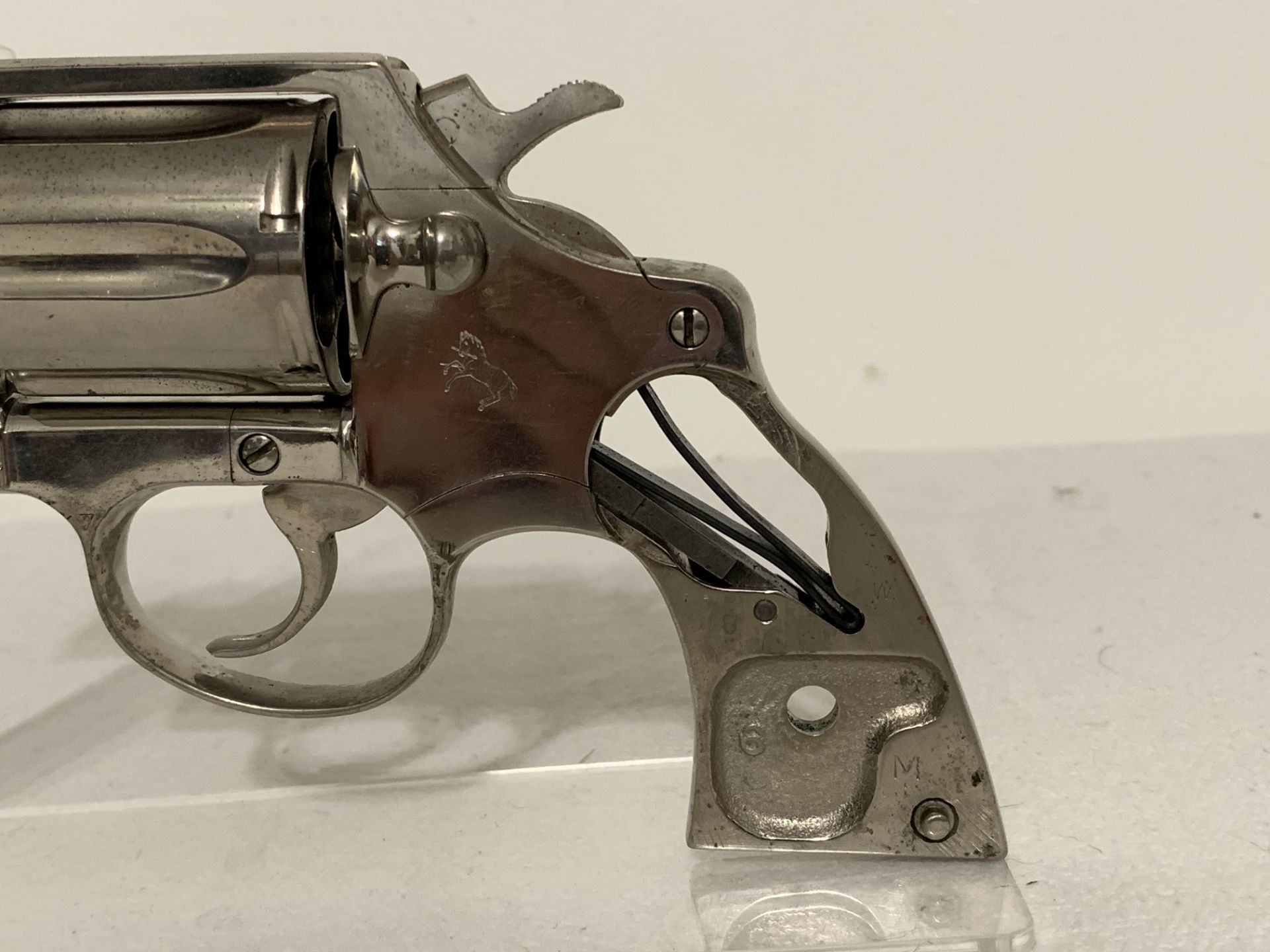 COLT DETECTIVE SPECIAL PISTOL - 38 CAL - NICKEL - WITH ORIGINAL 1971 GRIPS (FOB HOLLYWOOD, FL) - Image 11 of 11