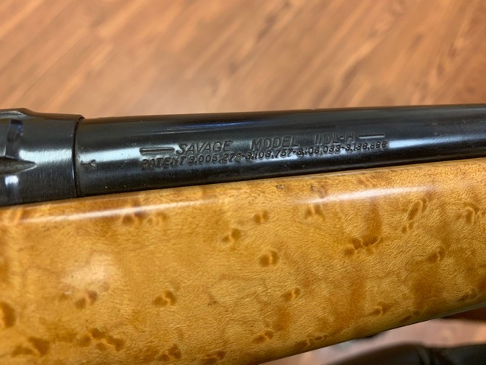 SAVAGE 110L-H PISTOL - 243 WIN - LEFT HAND BOLT ACTION - BIRDS EYE MAPLE (FOB HOLLYWOOD, FL) - Image 6 of 7