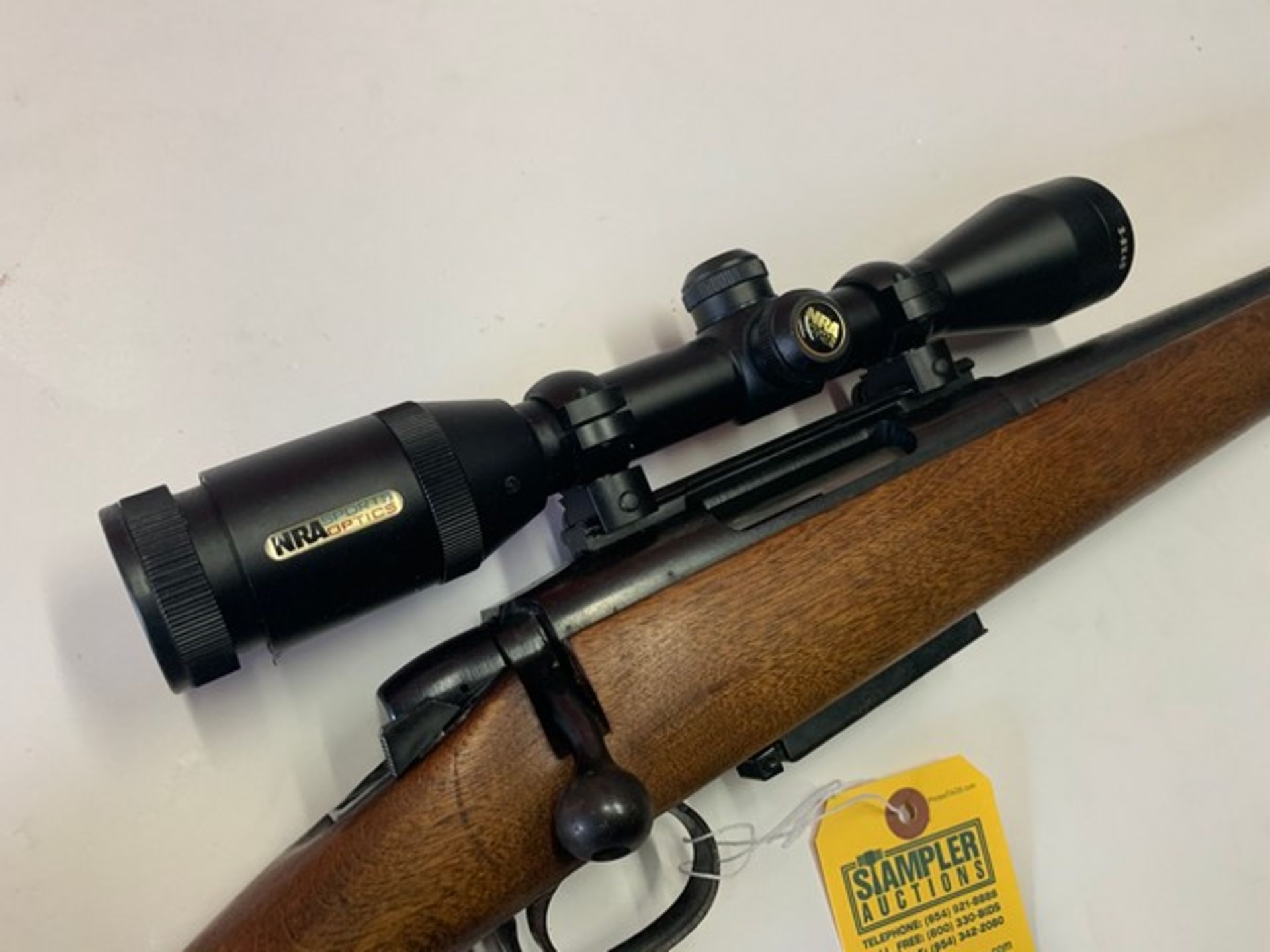 REMINGTON 788 BOLT ACTION RIFLE - 243 CAL - 5 SHOT CLIP - NRA SCOPE - SERIAL No. B0081533 (FOB - Image 4 of 6