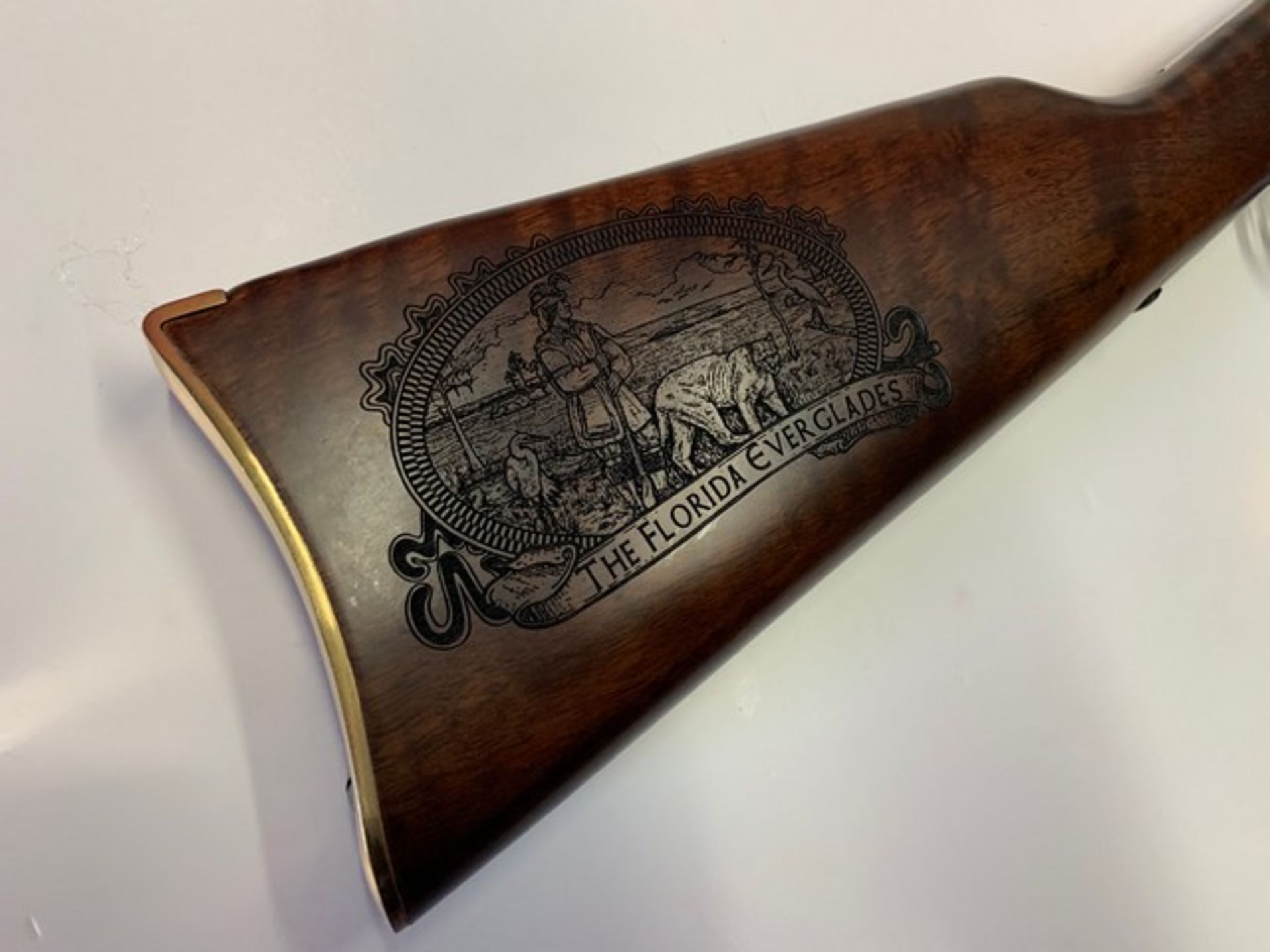 HENRY REPEATING ARMS LEVER ACTION RIFLE - 22LR CAL - ENGRAVED - SERIAL No. GB172890 (FOB - Image 2 of 8