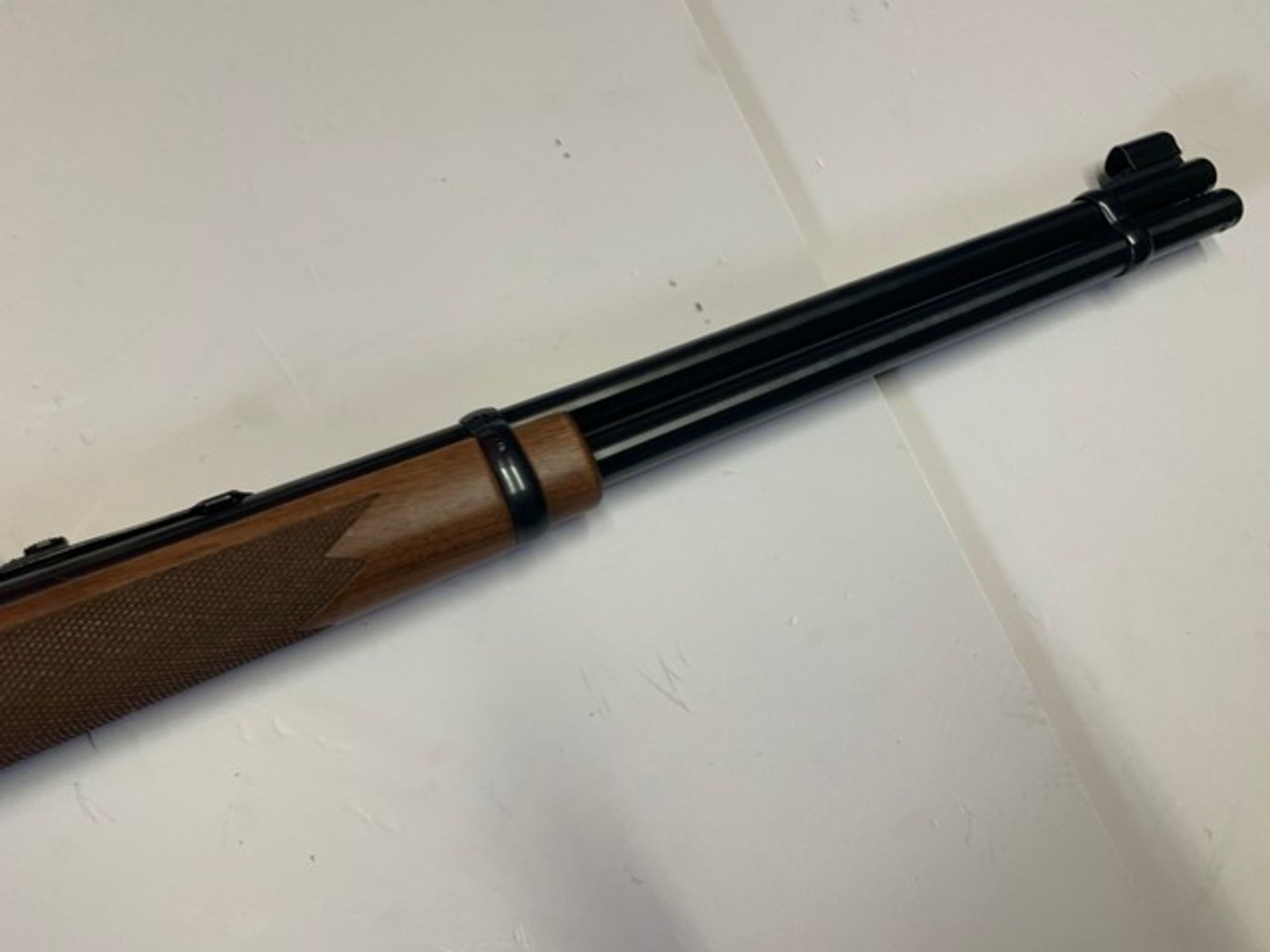 WINCHESTER BIG BORE 94XTR LEVER ACTION RIFLE - .375 WIN - WOOD STOCK - SERIAL No. BB0388682 (FOB - Image 3 of 6