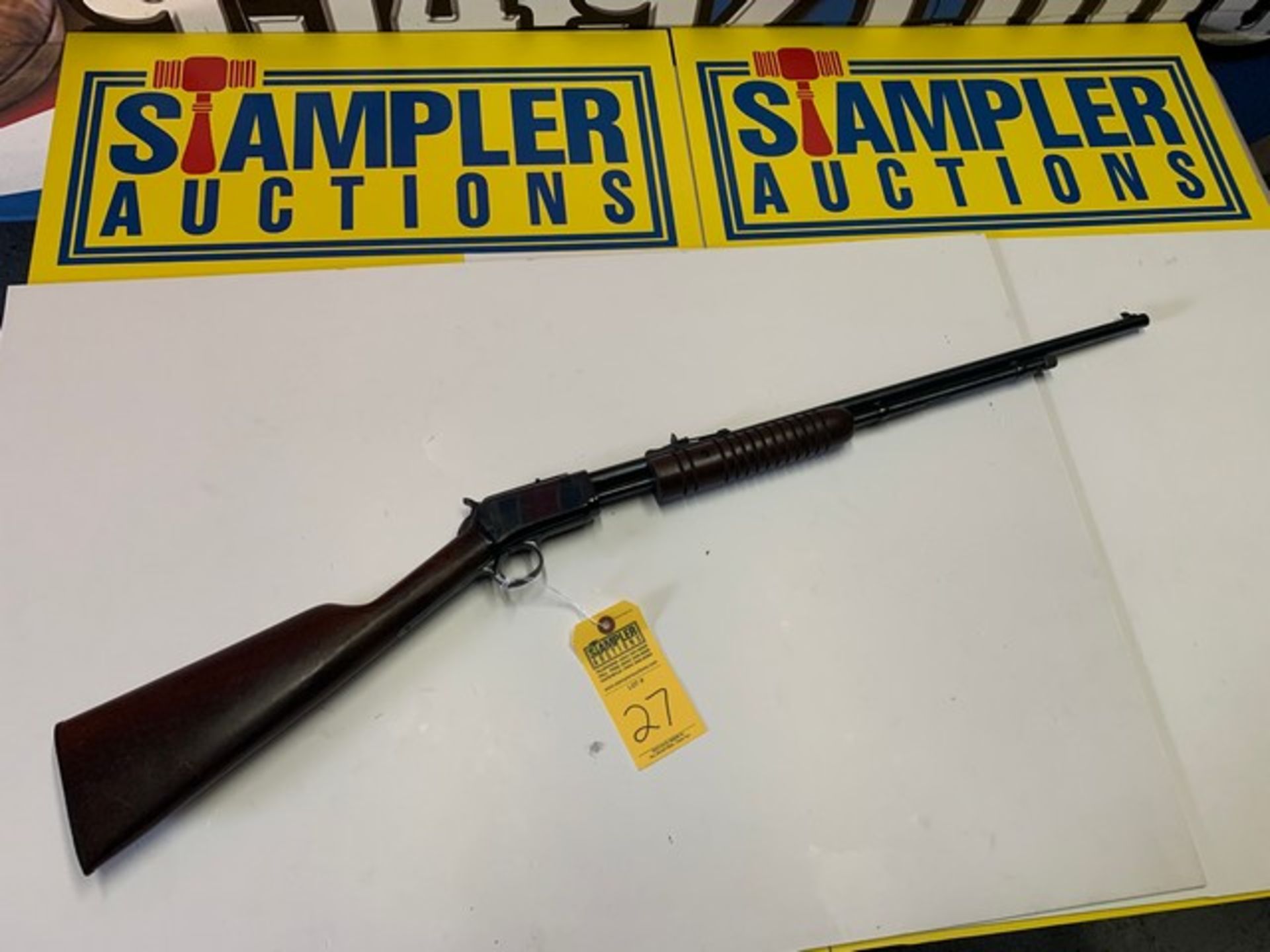 BRAZTECH G22 PUMP ACTION RIFLE - 22 CAL - SERIAL No. 0633817 (FOB HOLLYWOOD, FL)