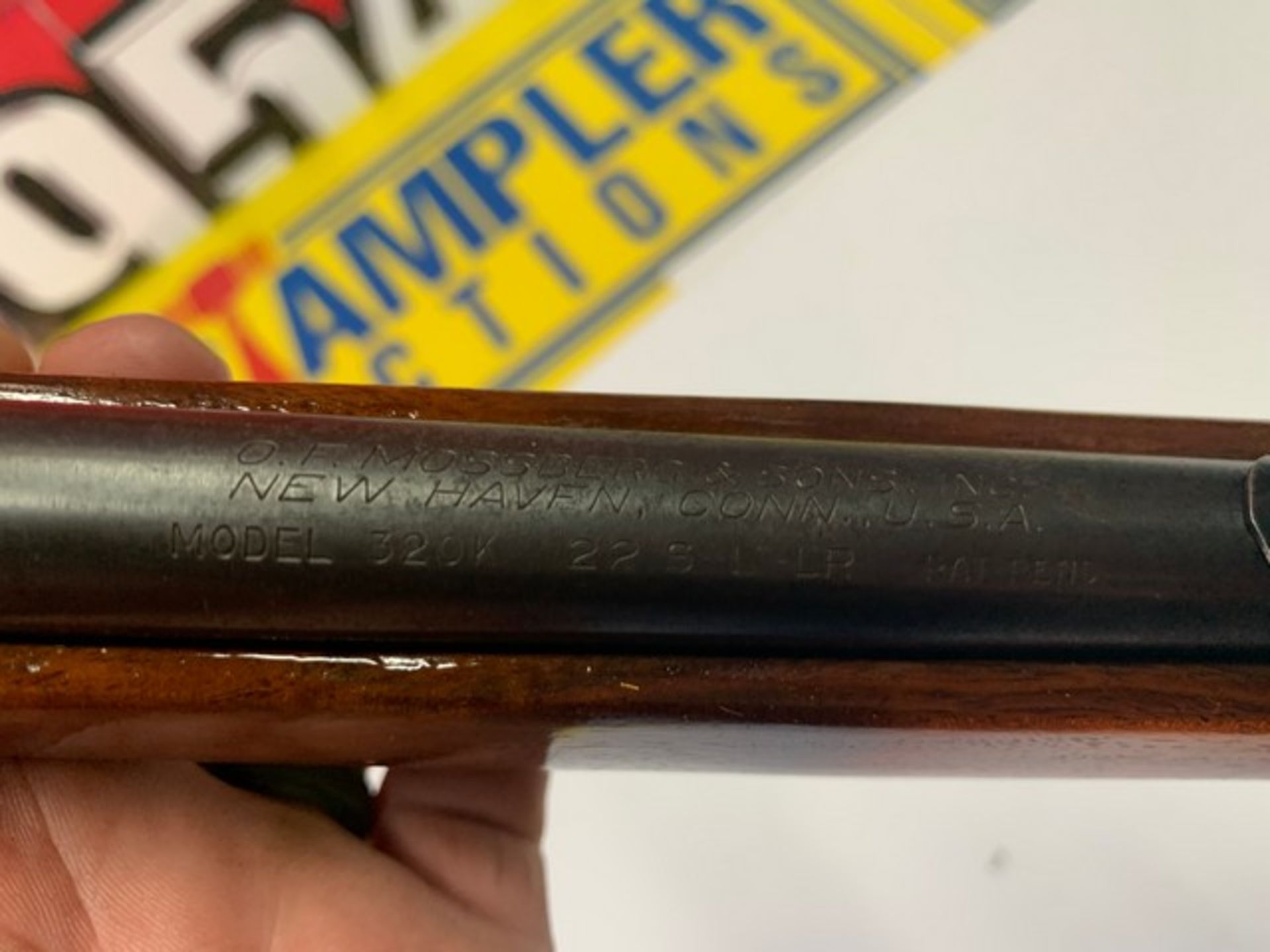 MOSSBERG 320K BOLT ACTION RIFLE - 22LR CAL - SINGLE SHOT (FOB HOLLYWOOD, FL) - Image 4 of 4