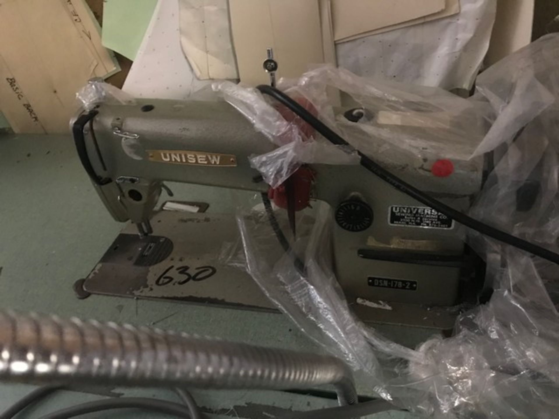 UNISEW DSN-178 SEWING MACHINES WITH MOTORS & STANDS - Image 3 of 3