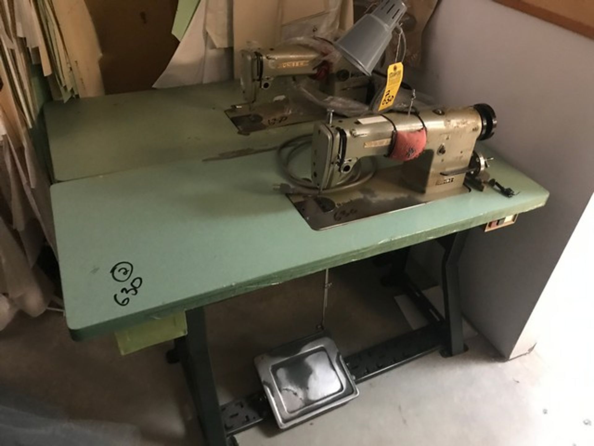 UNISEW DSN-178 SEWING MACHINES WITH MOTORS & STANDS