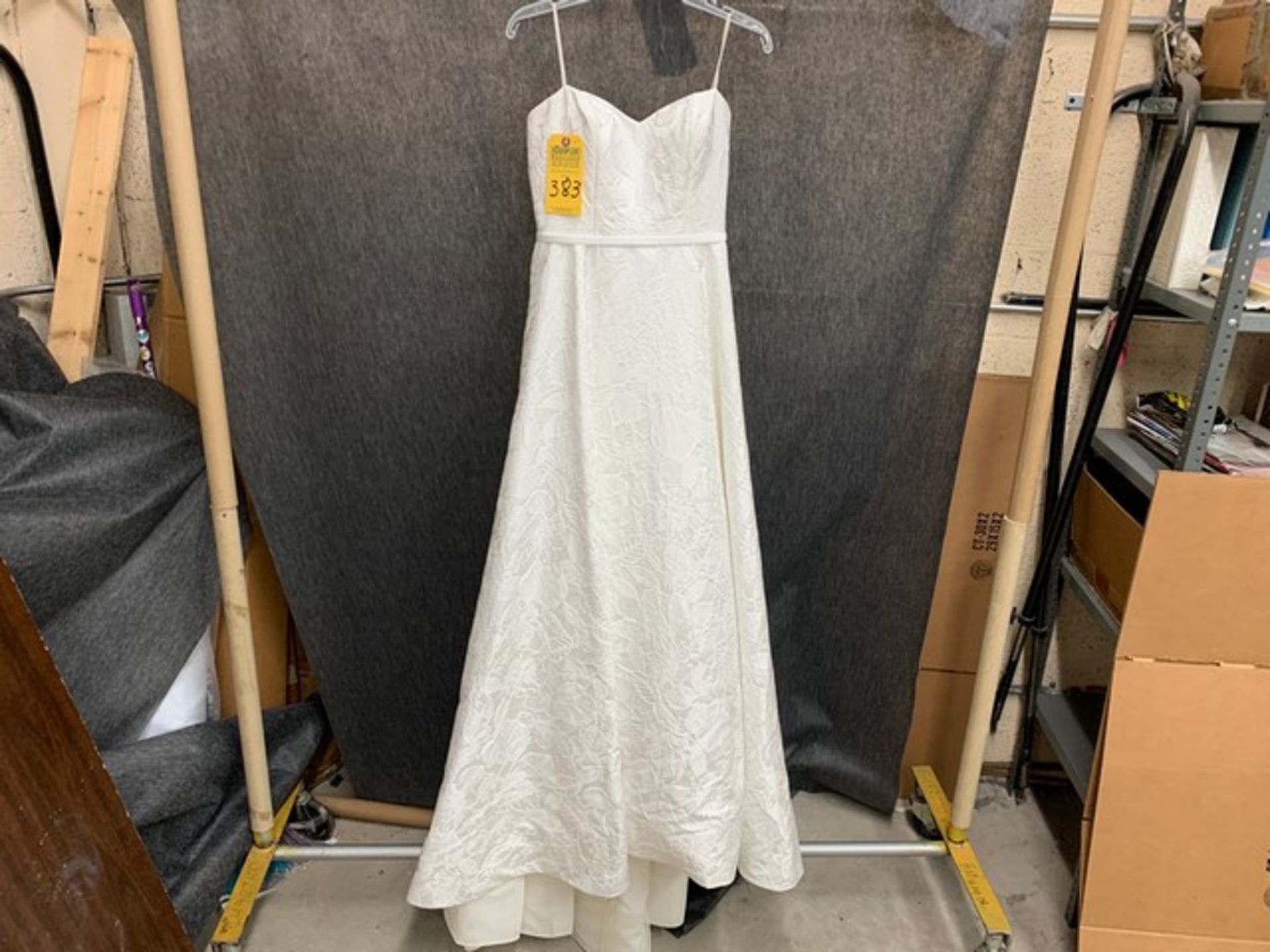 WEDDING DRESS - LIANCARLO / WHITE FLORAL / SIZE 6