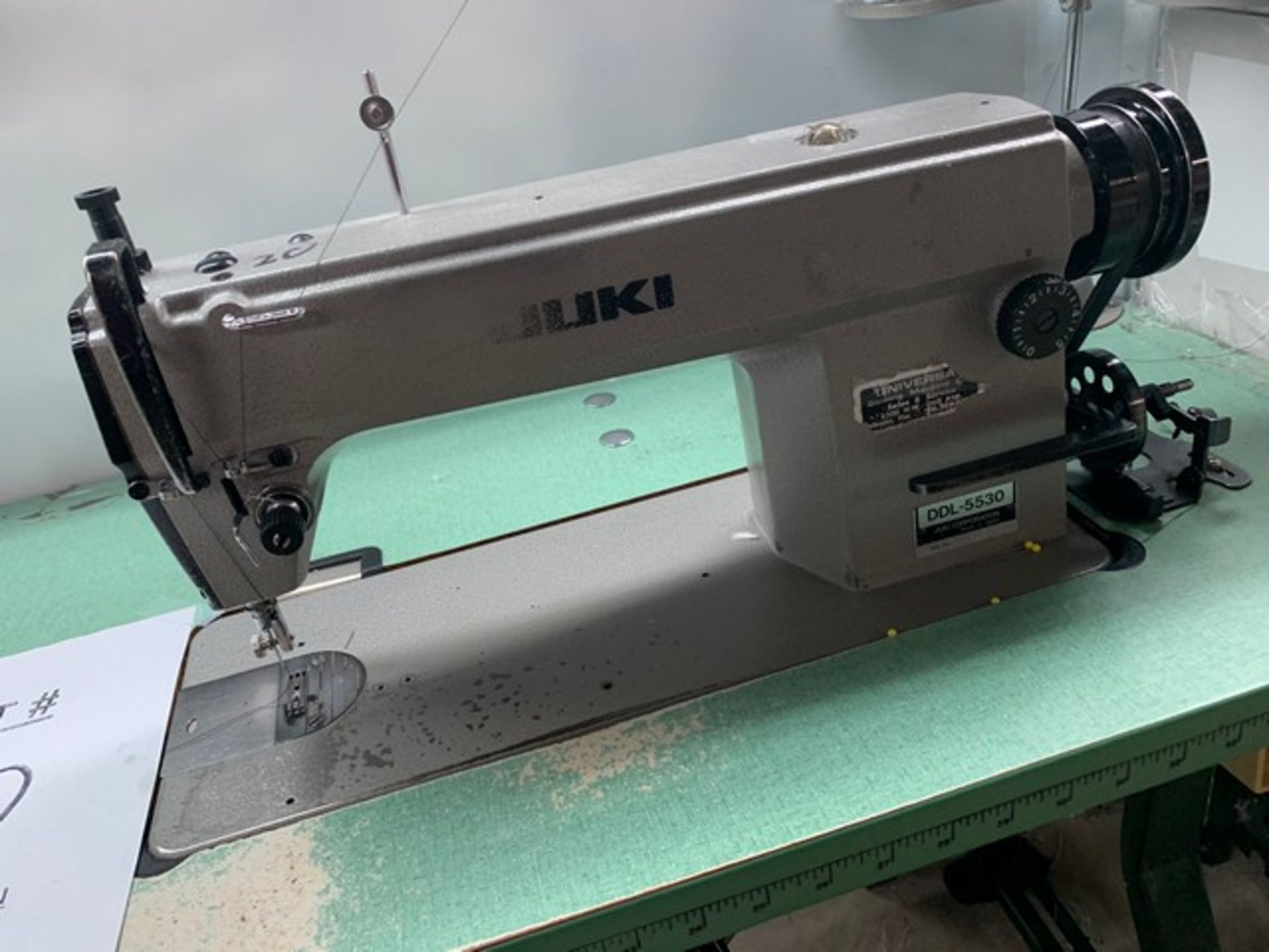 JUKI DDL-5530 SEWING MACHINE WITH MOTOR & STAND - Image 2 of 2