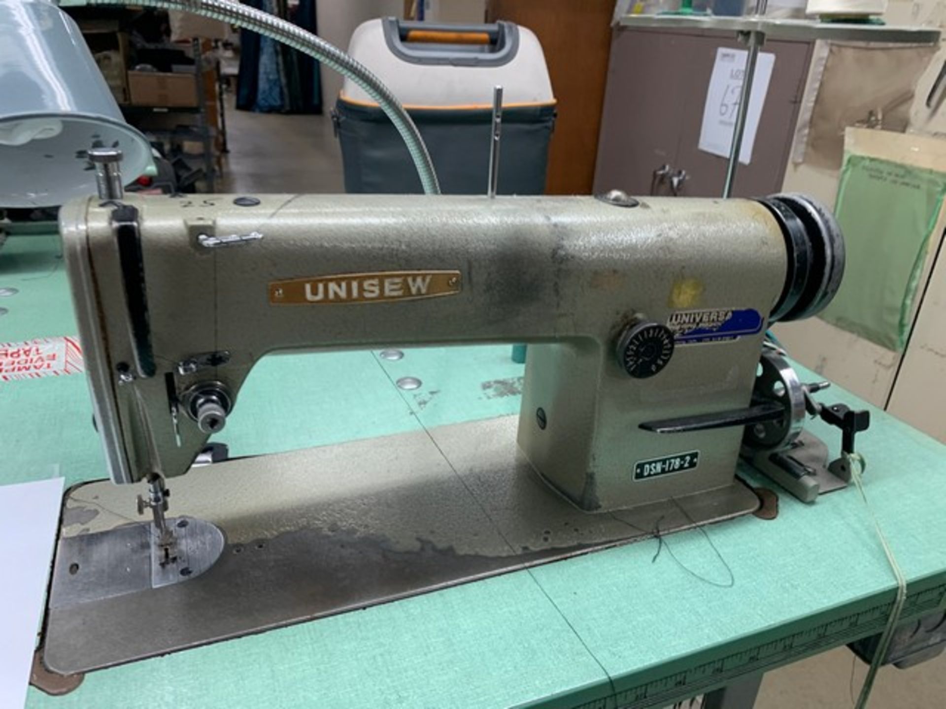 UNISEW DSN-178-2 SEWING MACHINE WITH MOTOR, STAND & LIGHT - Image 2 of 2