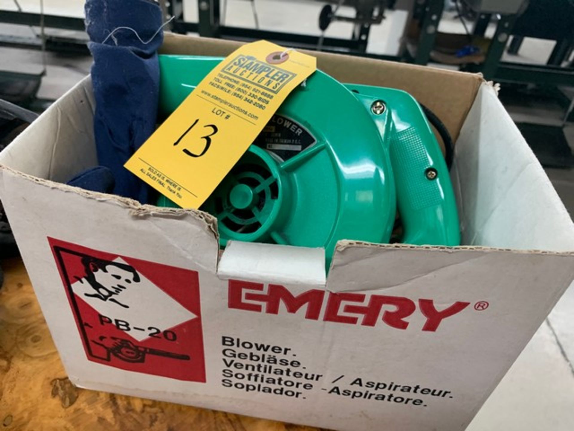 EMERY PB20 PORTABLE BLOWER - Image 2 of 3