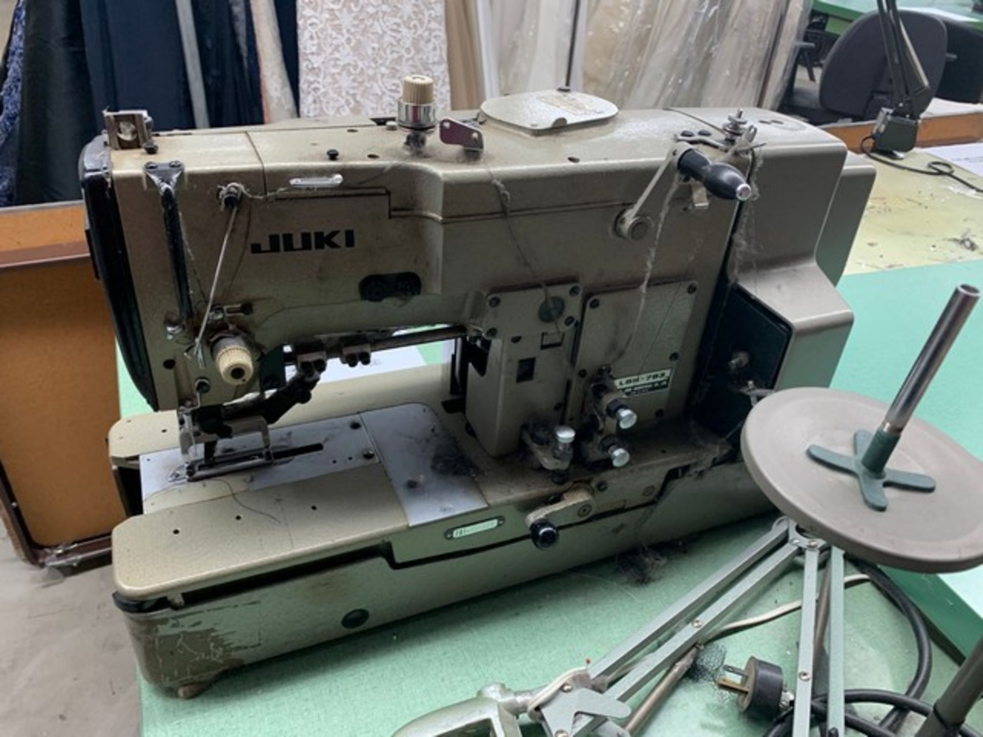 JUKI LBH-783 SEWING MACHINE WITH MOTOR, STAND & LIGHT - SERIAL No. KO1527 - Image 3 of 3