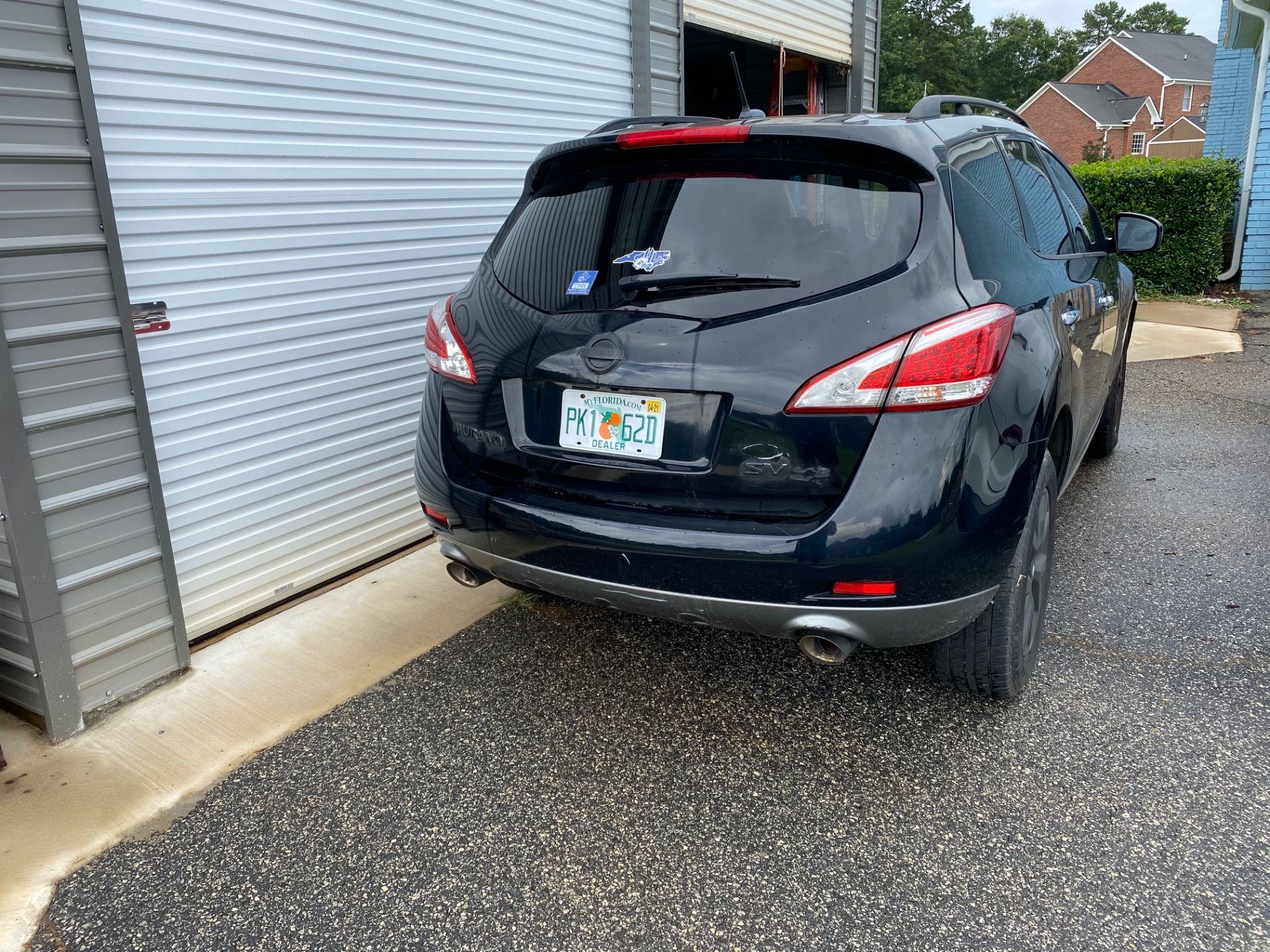 2012 NISSAN MURANO - BLACK - BLACK LEATHER - 77,144 MILES ON ODOMETER - (LOCATED IN INMAN SC) - Image 2 of 13