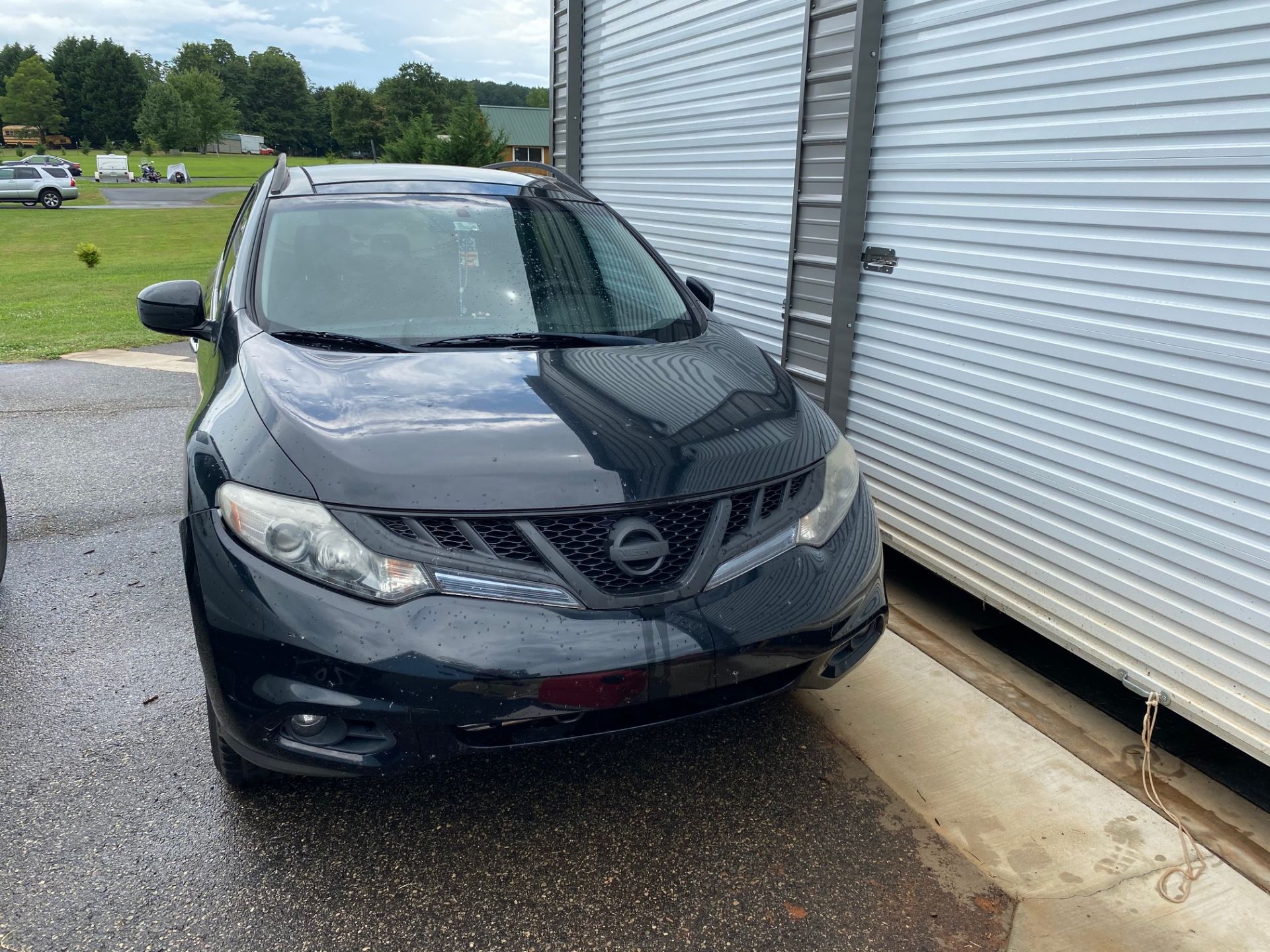 2012 NISSAN MURANO - BLACK - BLACK LEATHER - 77,144 MILES ON ODOMETER - (LOCATED IN INMAN SC)