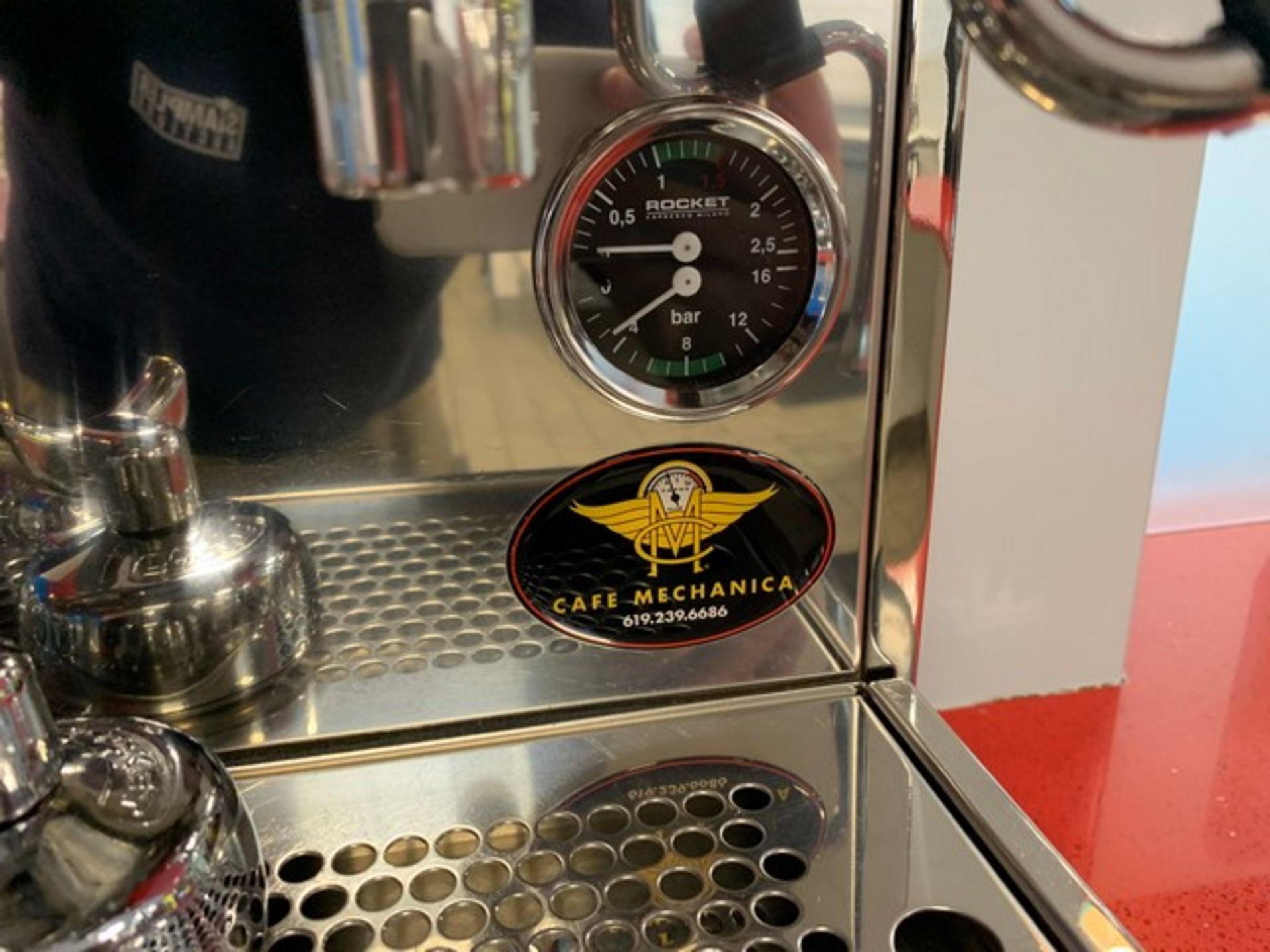 ROCKET STAINLESS STEEL ESPRESSO MILANO MACHINE - Image 3 of 4