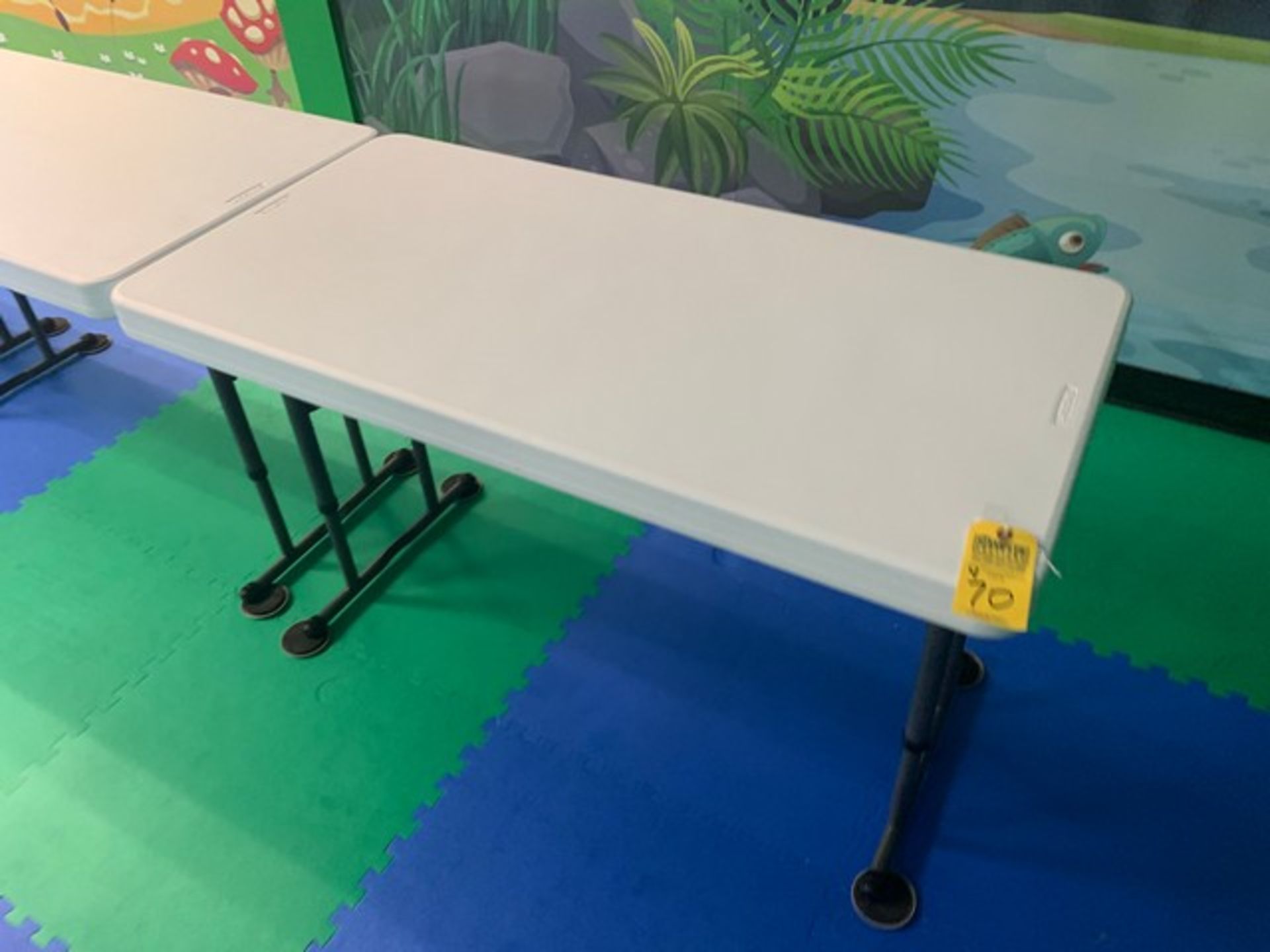 LIFETIME FOLDING TABLES - 4' - Image 2 of 2