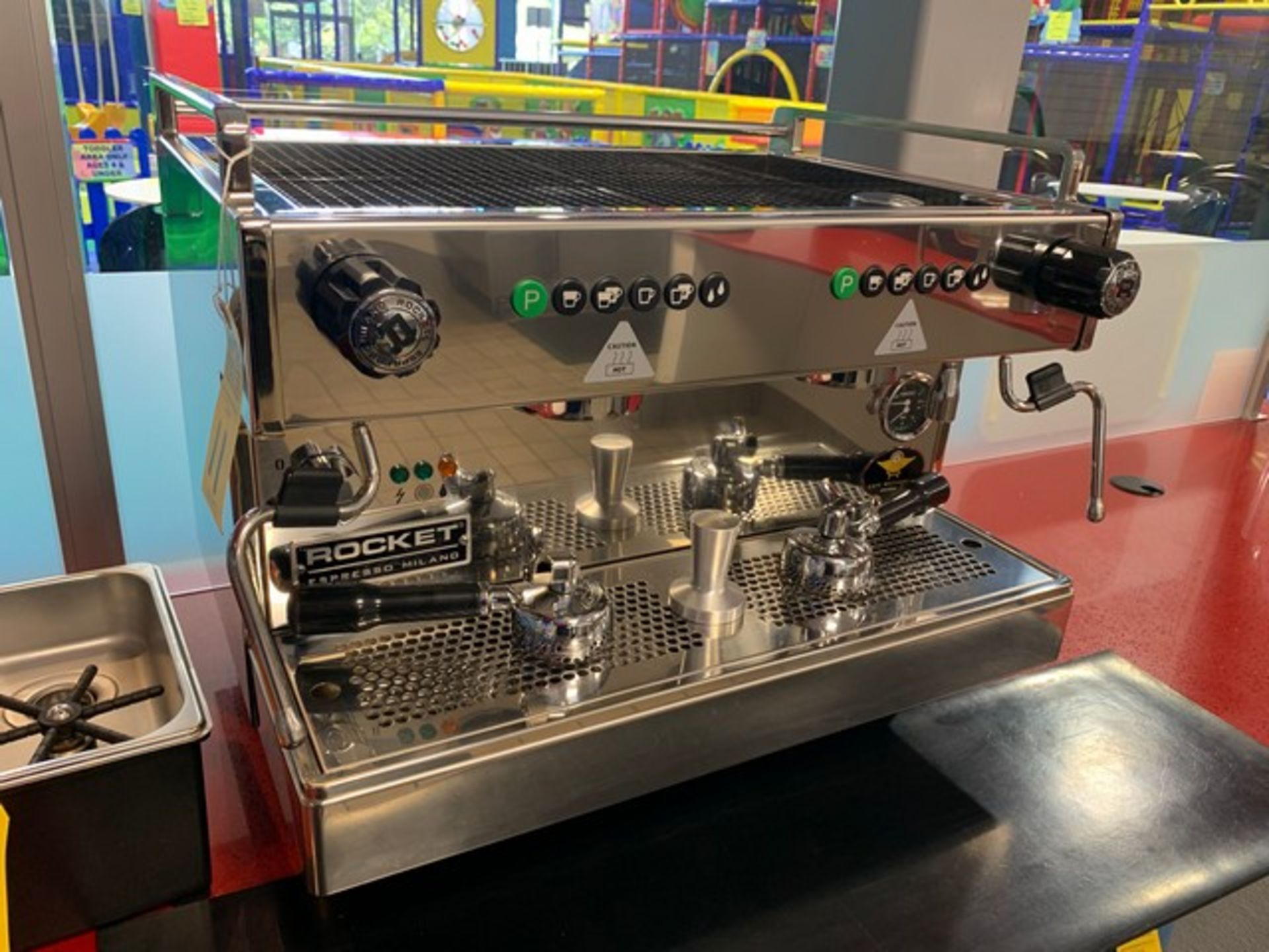 ROCKET STAINLESS STEEL ESPRESSO MILANO MACHINE