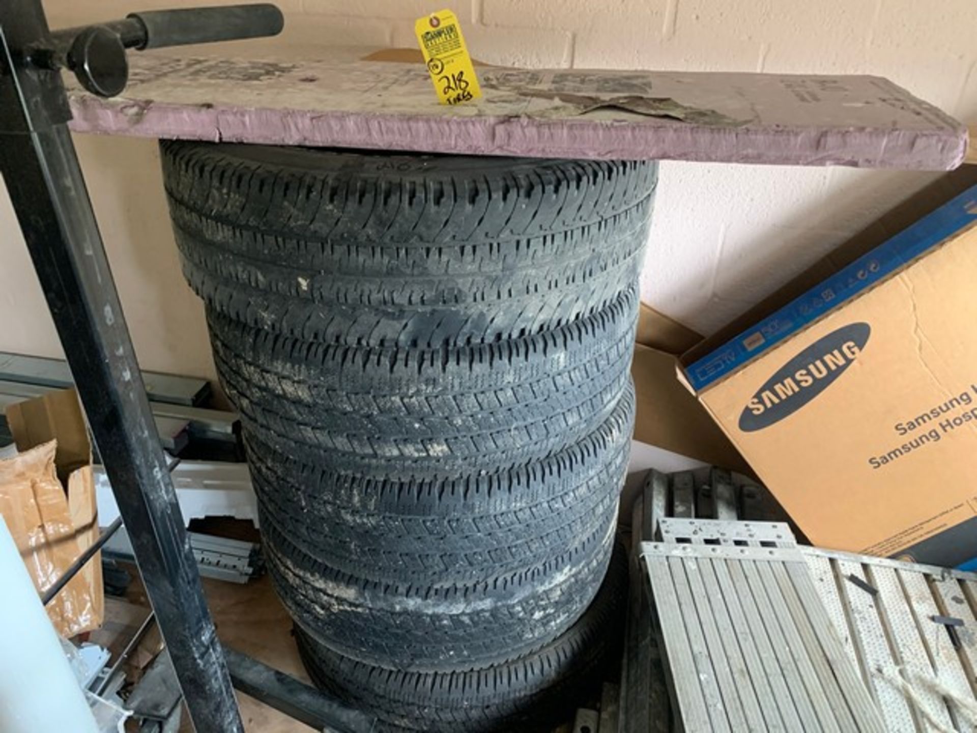 ASSORTED TIRES (ON LOFT)