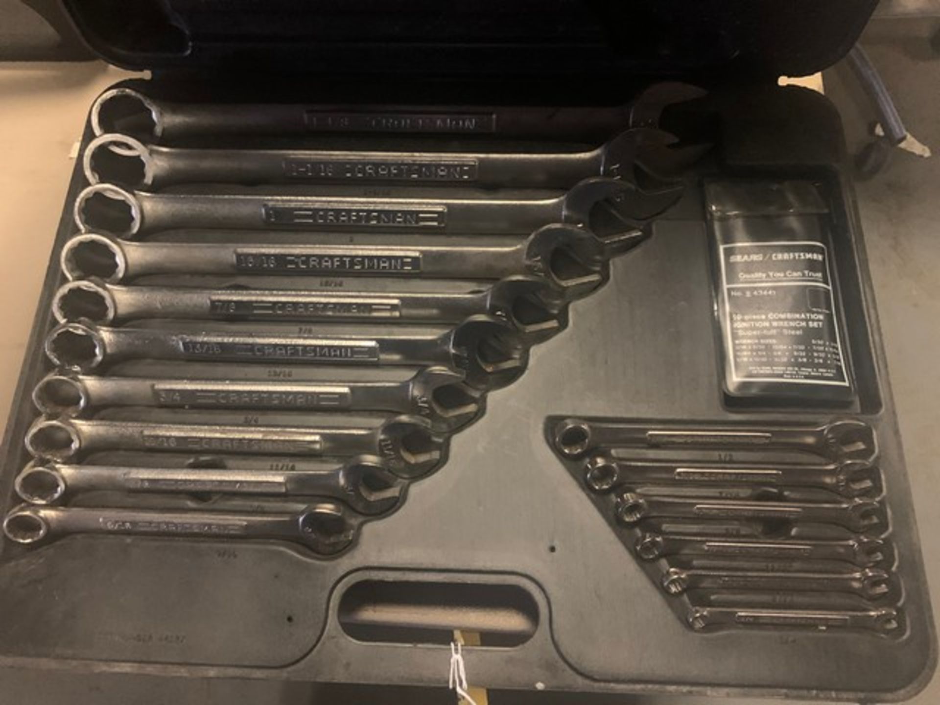 CRAFTSMAN 26 PIECE COMBO WRENCH SET - Image 2 of 3