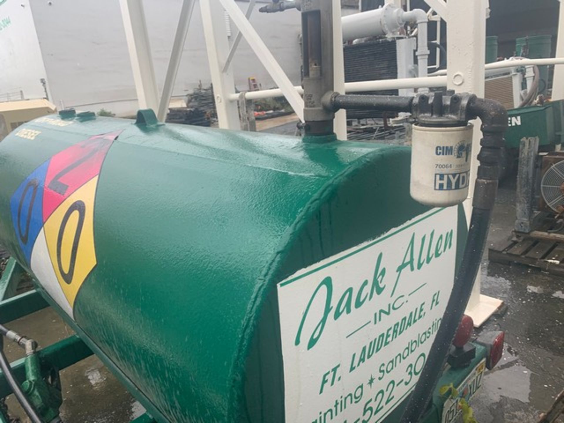 OFF-ROAD DIESEL TANK ON TRAILER - Image 6 of 7