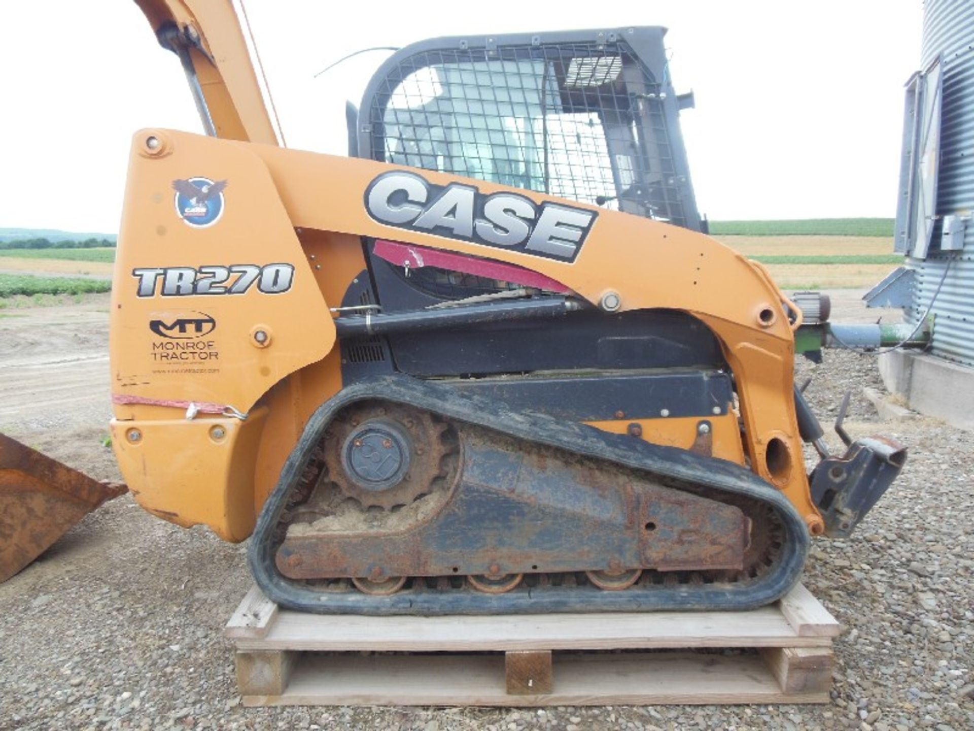 2012 Case Compact Tract Loader Model TR270VCTL, S/N JAFTR270HCM460266, Missing Front Door, Front