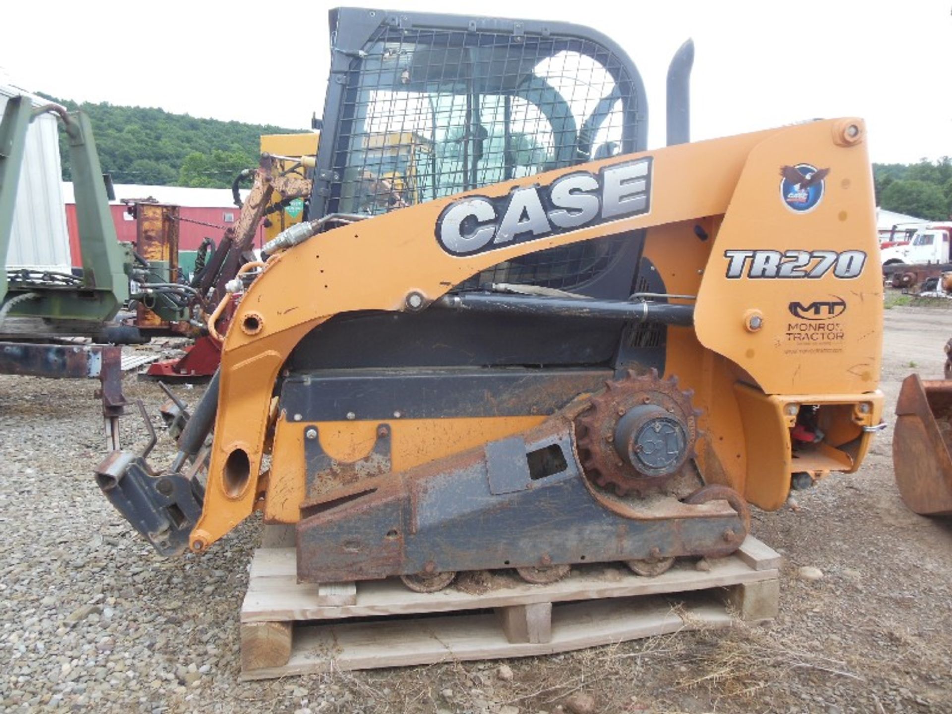 2012 Case Compact Tract Loader Model TR270VCTL, S/N JAFTR270HCM460266, Missing Front Door, Front - Image 3 of 3