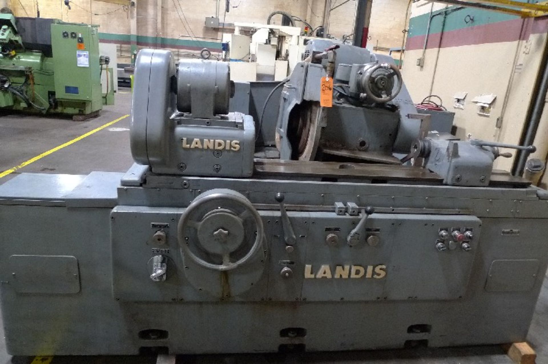 LANDIS TYPE R PLAIN CYLINDRICAL GRINDER, 6" X 36", S/N 727-10