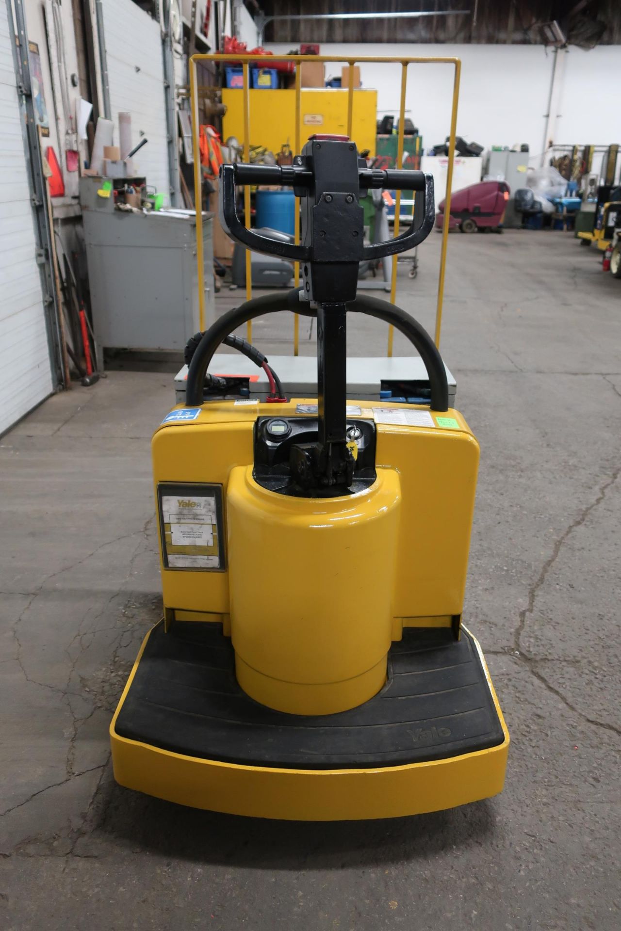 2013 Yale Walk Behind Powered Pallet Cart 6000lbs capacity Walkie Electric unit - Image 2 of 3