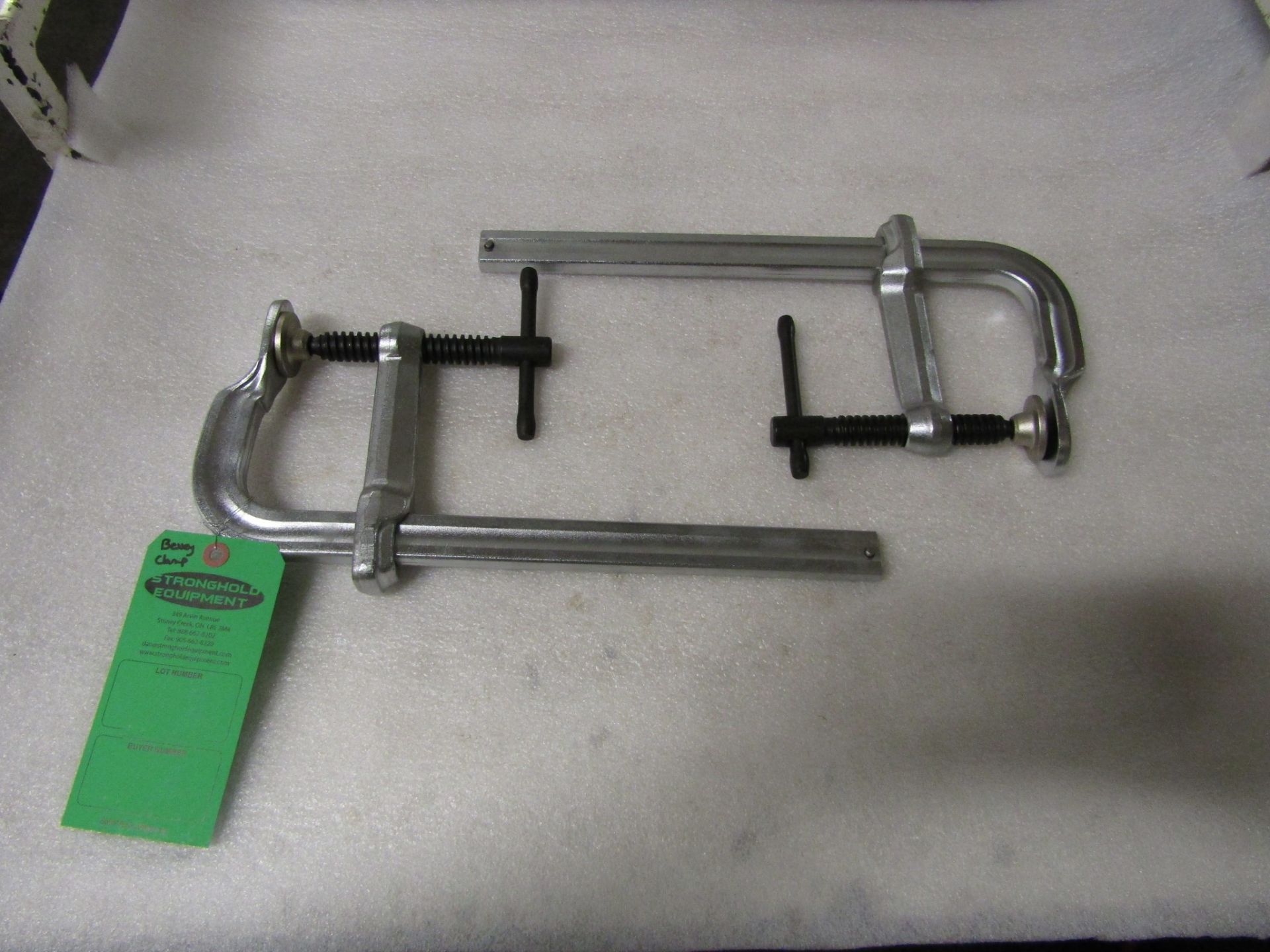 Lot of 2 MINT BESSEY style F-CLAMPS - UNUSED-NEW