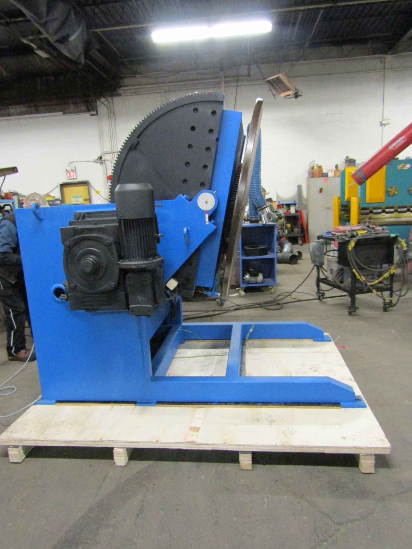 Verner model VD-5000 WELDING POSITIONER 5000lbs capacity - tilt and rotate with variable speed drive - Image 2 of 4