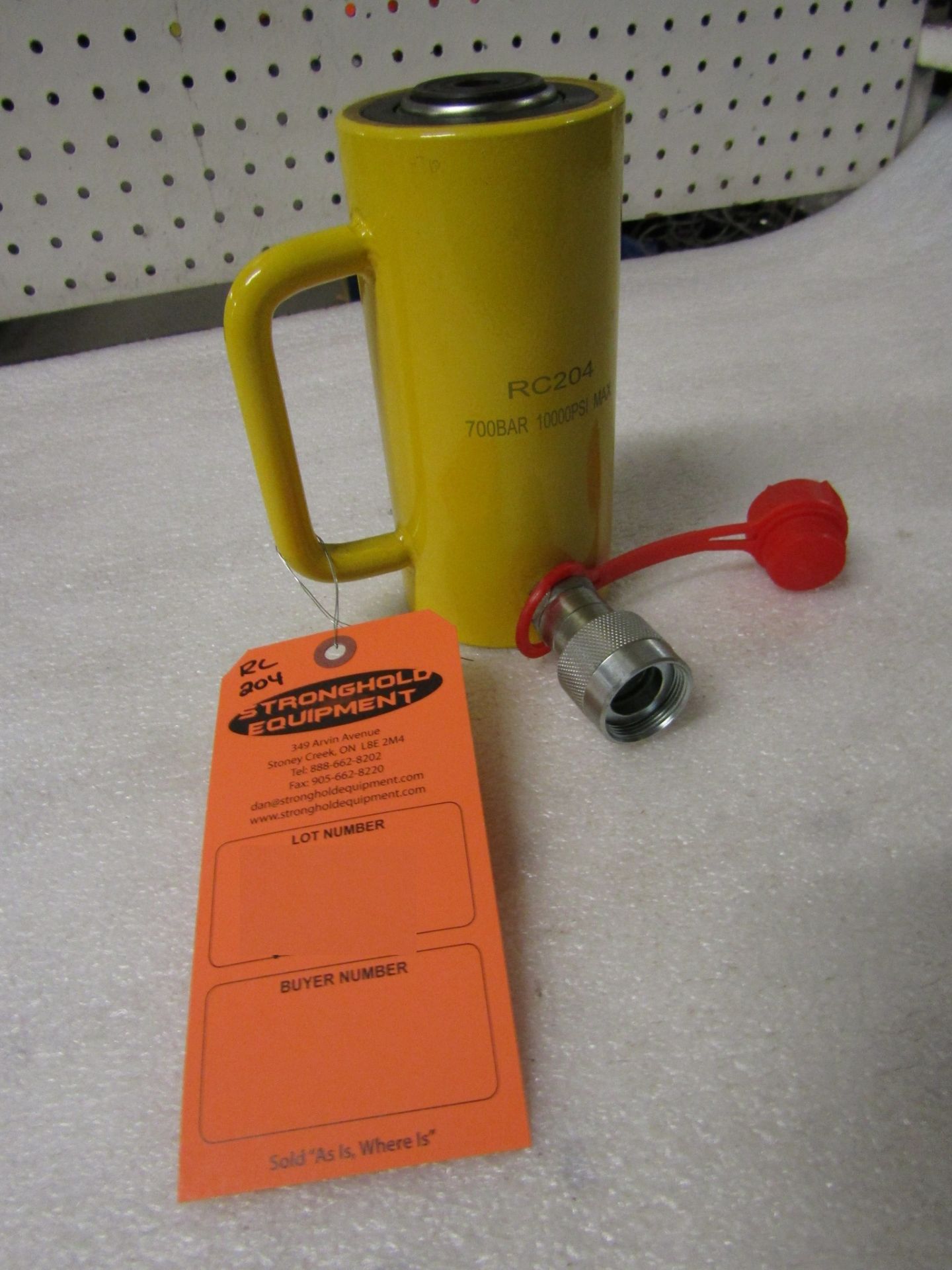 RC-204 MINT - 20 ton Hydraulic Jack with 4" stroke type cylinder