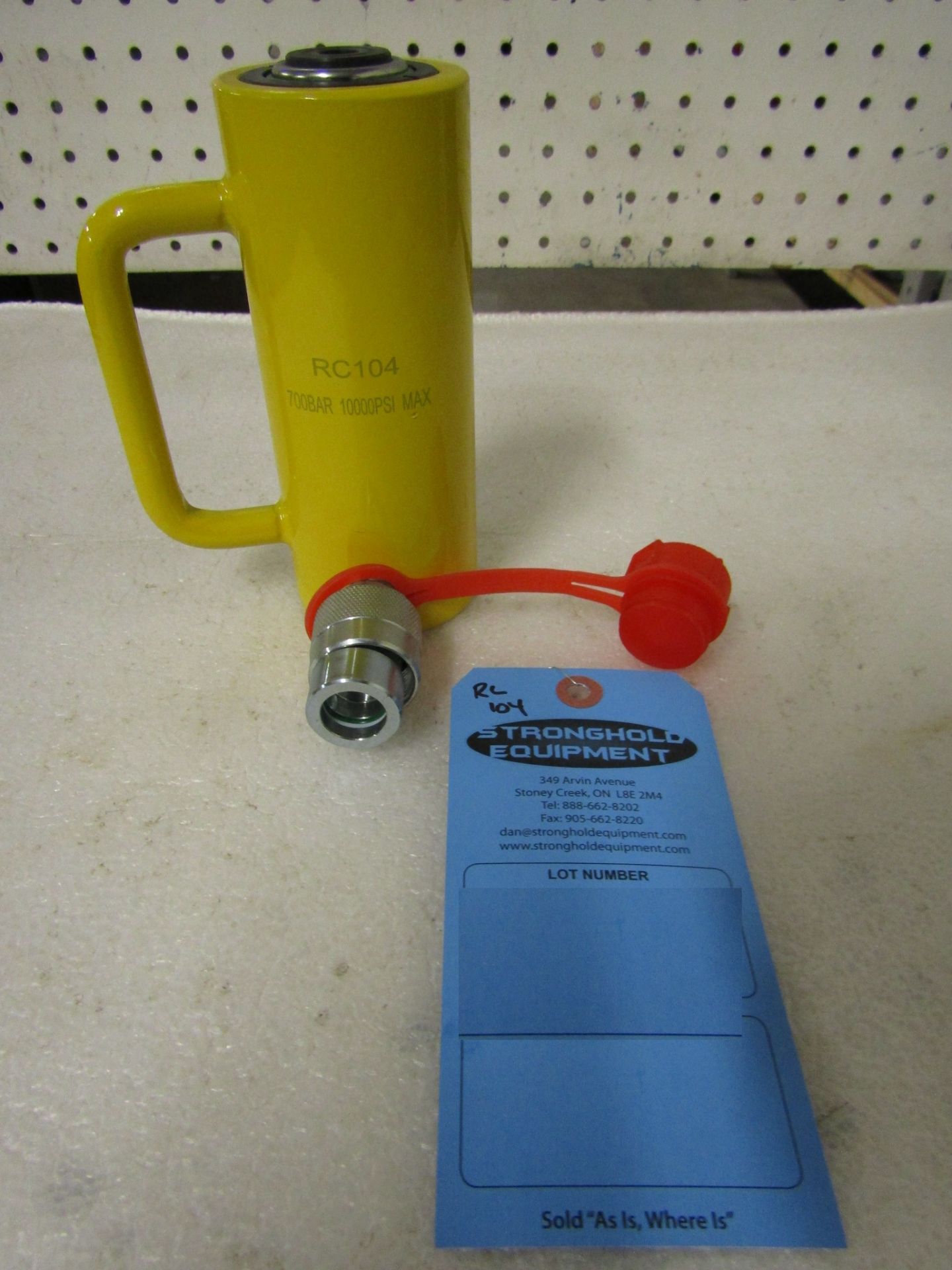 RC-104 MINT - 10 ton Hydraulic Jack with 4" stroke type cylinder
